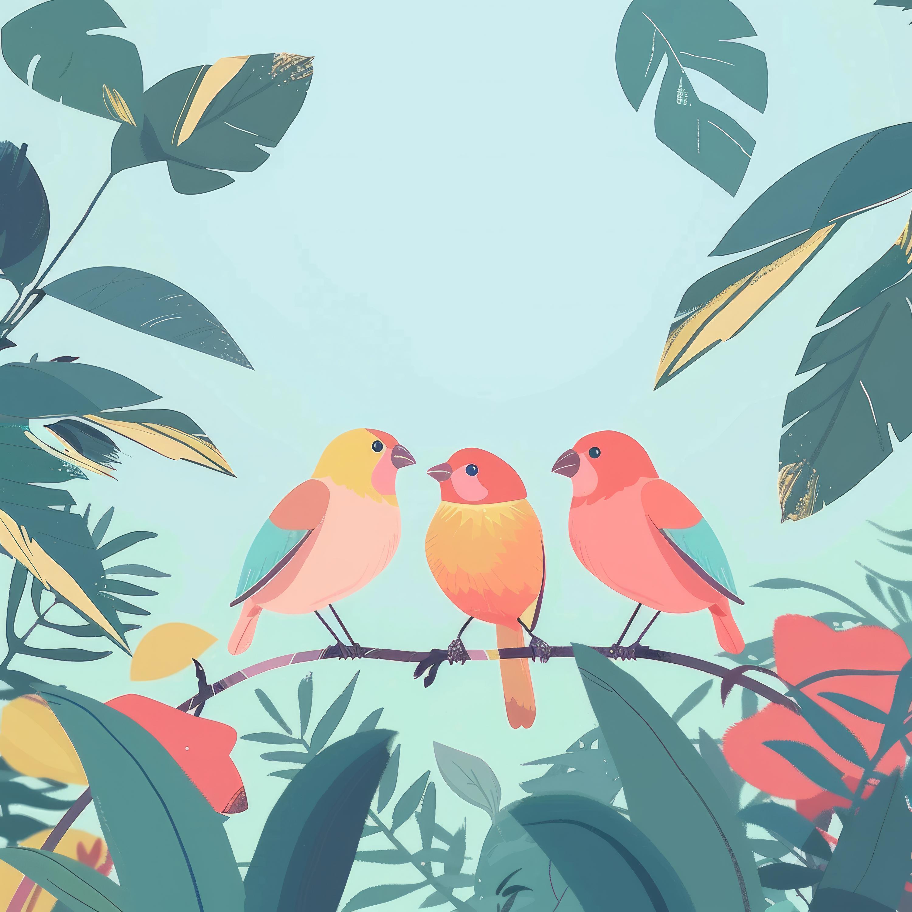 Постер альбома Ambient Birds, Vol. 124