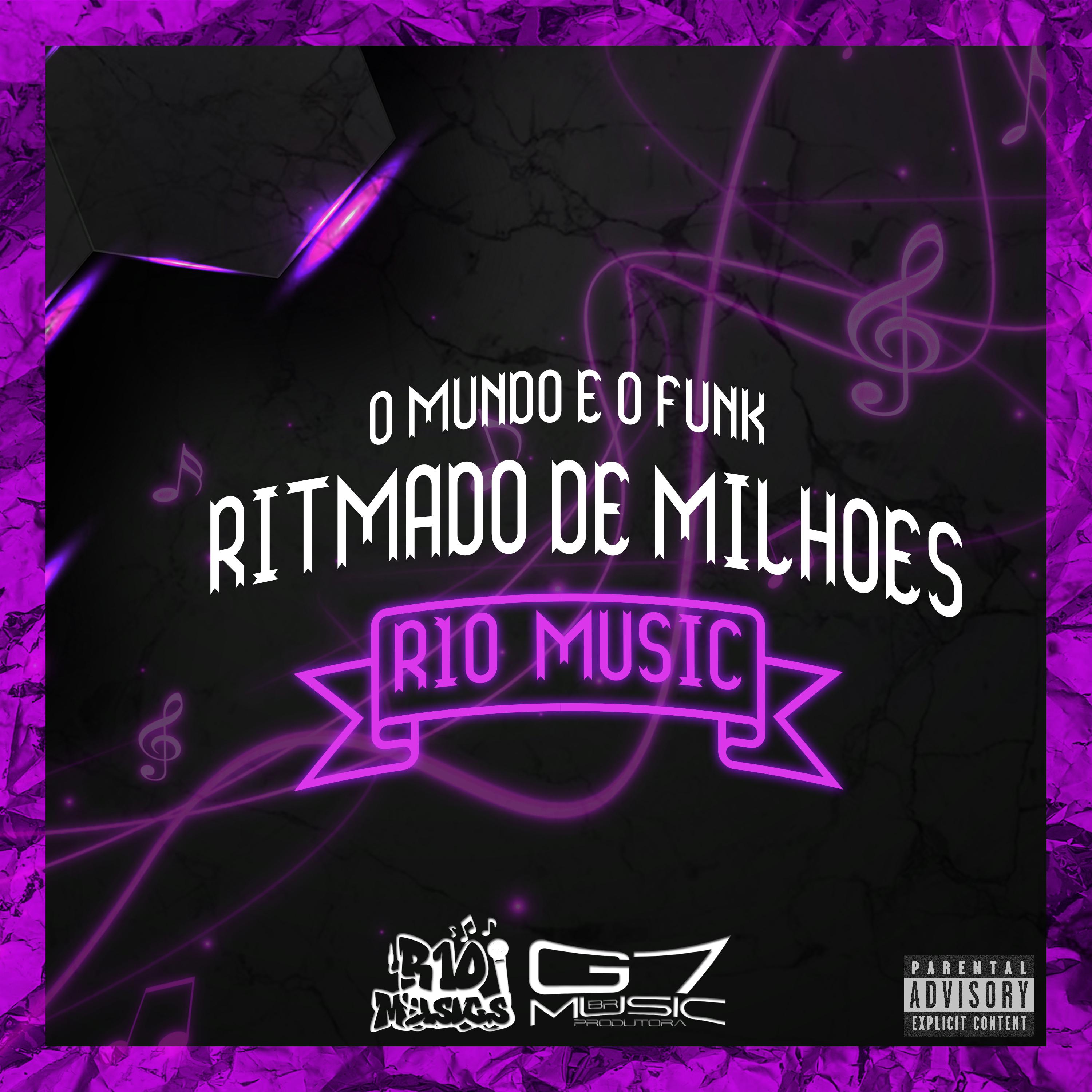 Постер альбома O Mundo e o Funk - Ritmado de Milhões