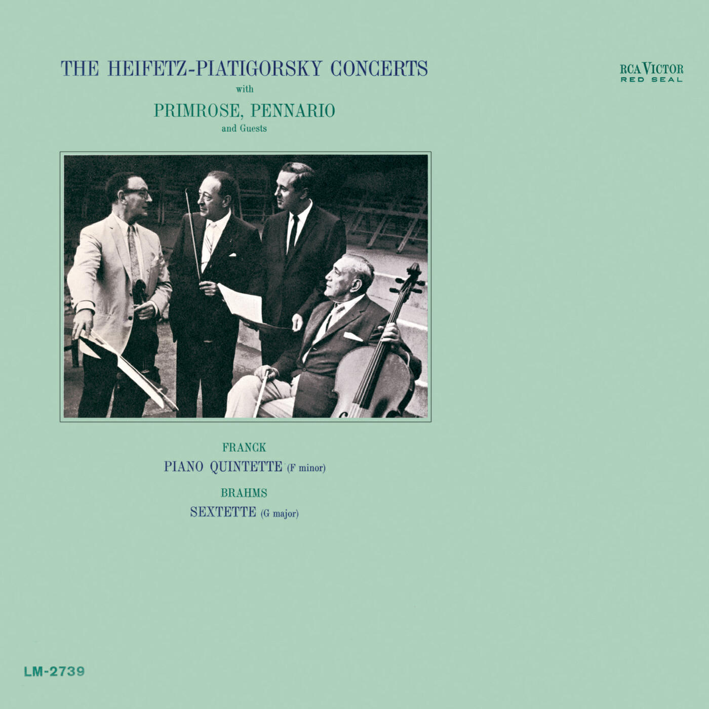 Gregor Piatigorsky - Piano Quintet in F Minor, M. 7, FWV 7: I. Molto moderato quasi lento