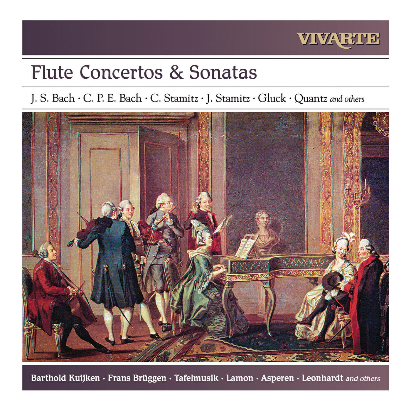 Frans Brüggen - Partita in A Minor for Unaccompanied Flute, BWV 1013: III. Sarabande (Instrumental)