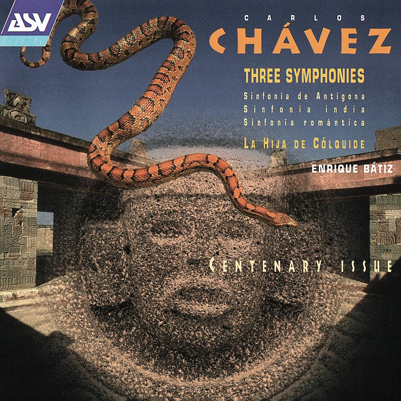 Постер альбома Chavez: 3 Symphonies; La Hija de Colquide