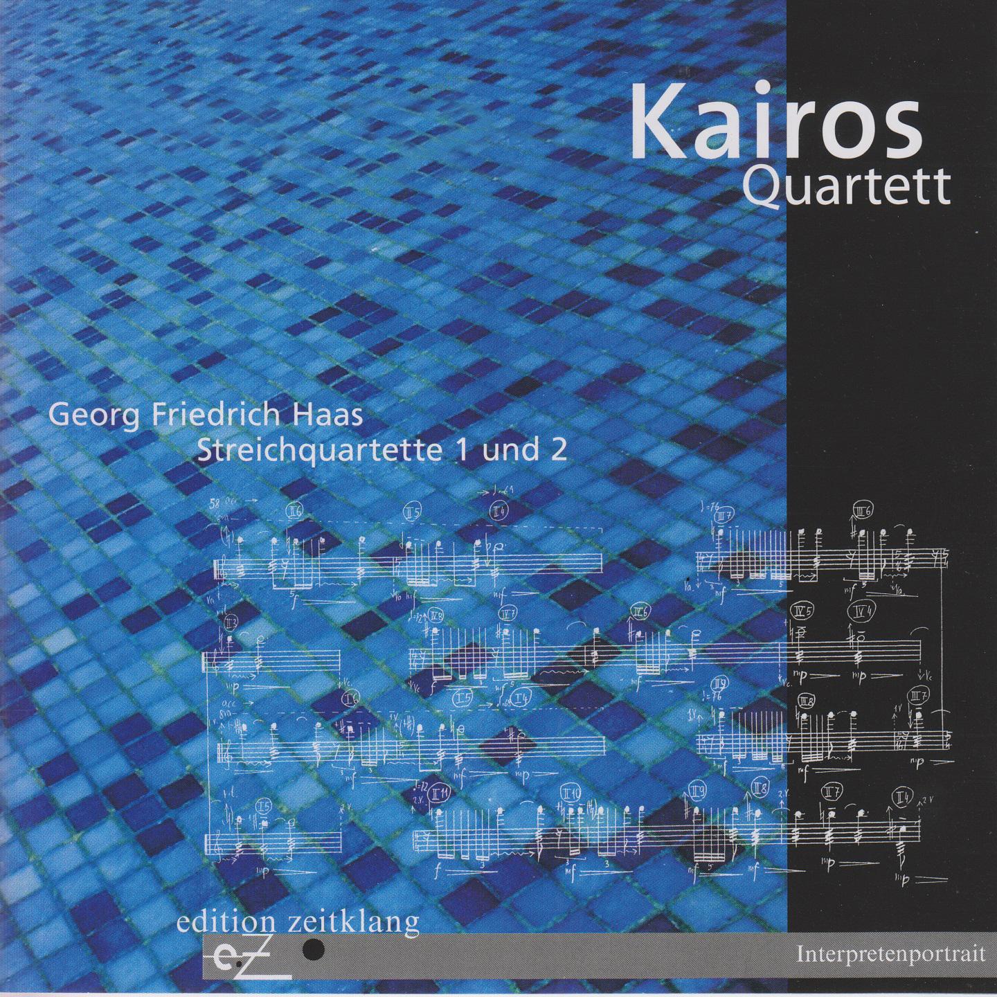 Постер альбома Georg Friedrich Haas: String Quartets Nos. 1 & 2