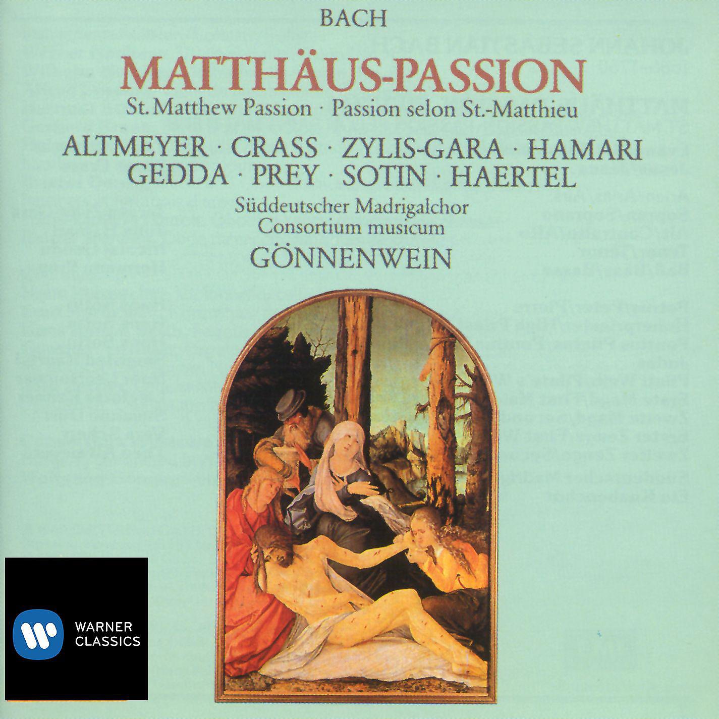 Постер альбома Bach: Matthäus-Passion BWV 244 [St. Matthew Passion]