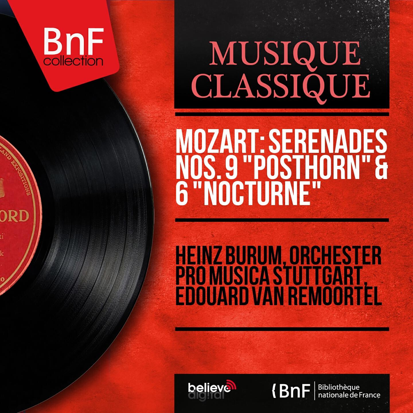 Heinz Burum - Serenade No. 9 in D Major, K. 320 