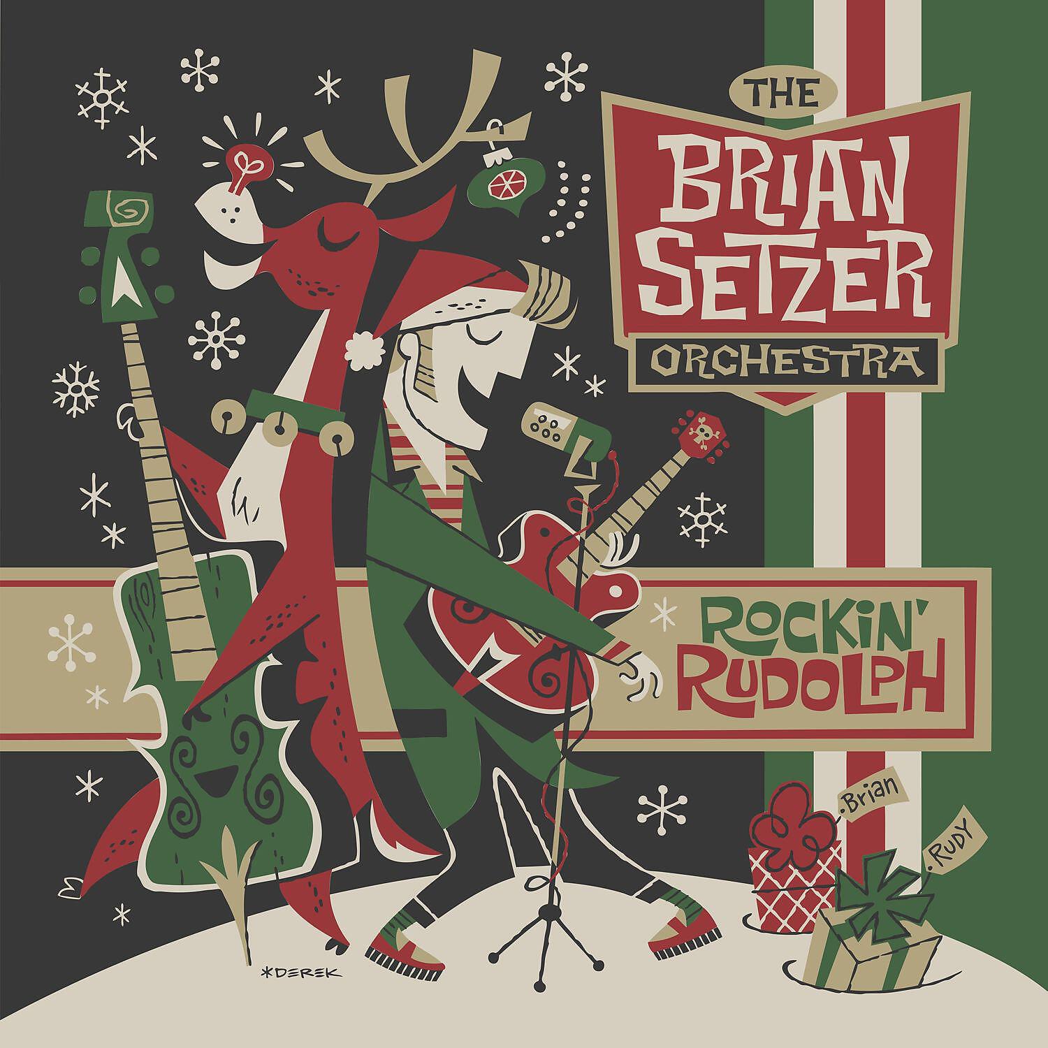 The Brian Setzer Orchestra - Rockabilly Rudolph
