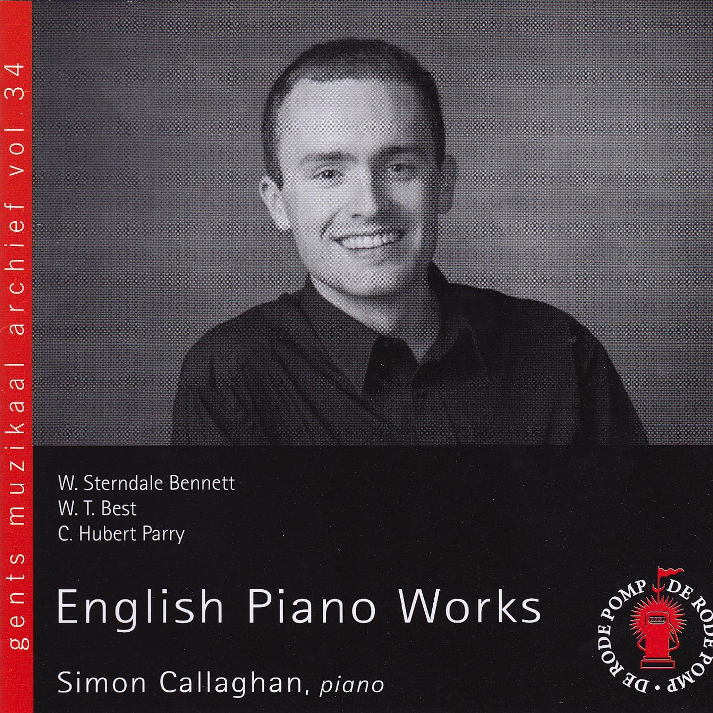 Постер альбома English Piano Works: Simon Callaghan