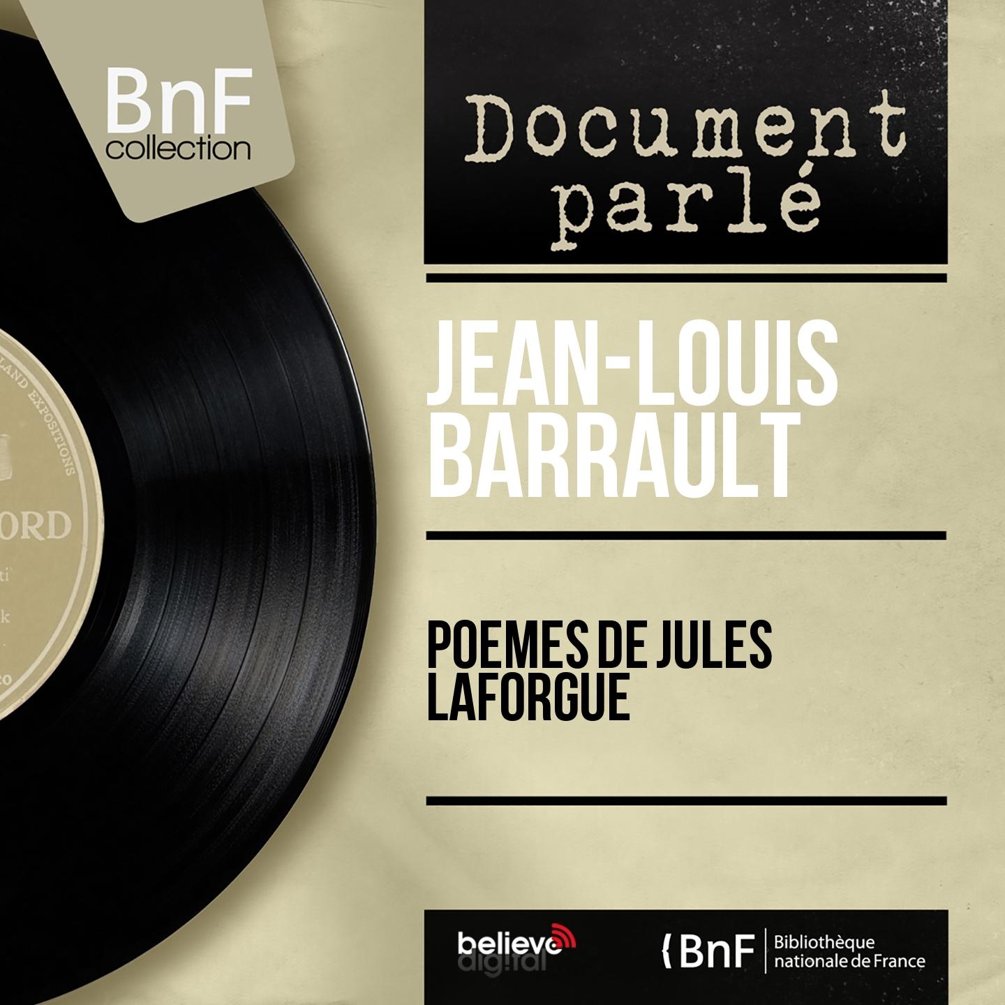 Постер альбома Poèmes de Jules Laforgue (Mono Version)