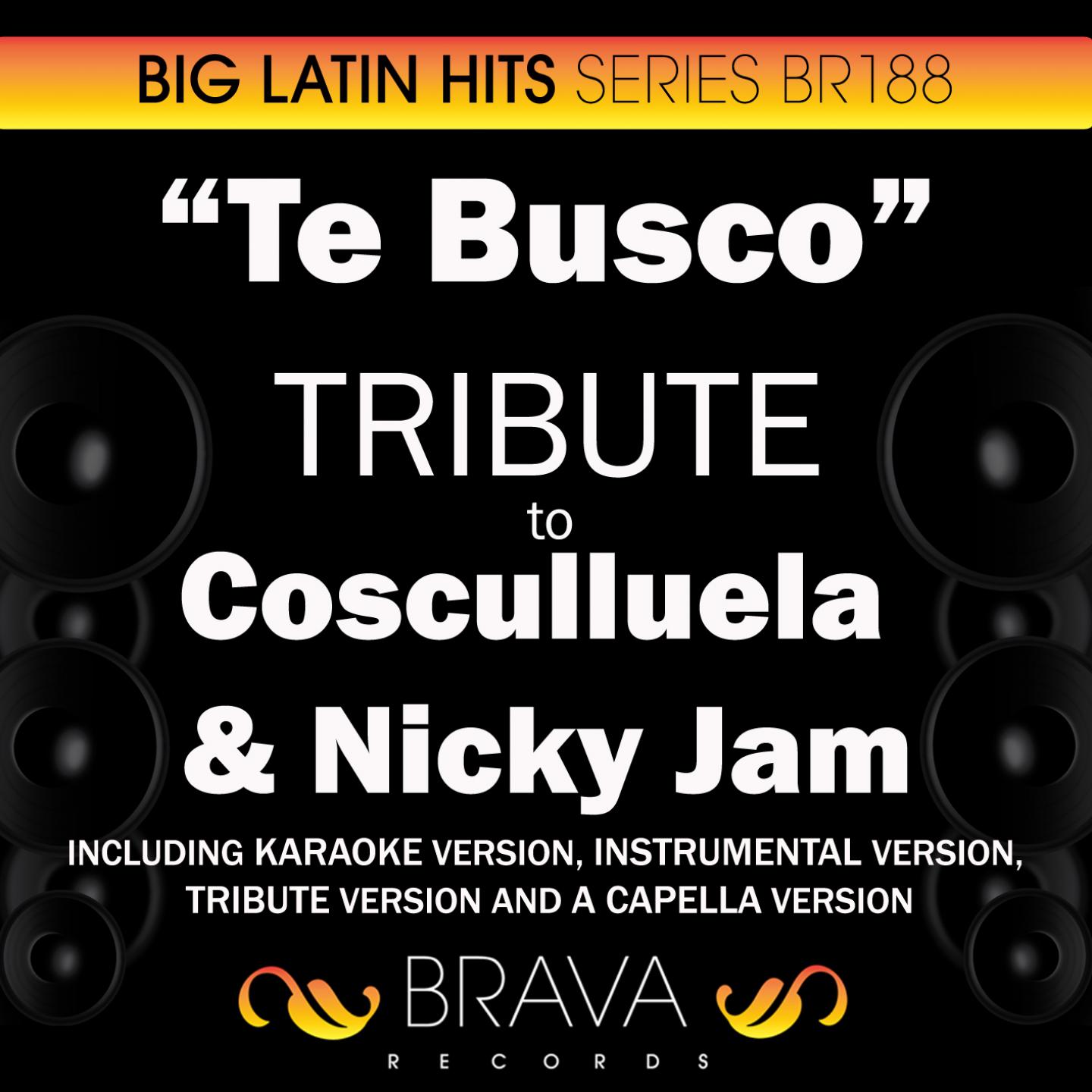 Постер альбома Te busco - Tribute to Cosculluela & Nicky Jam - EP