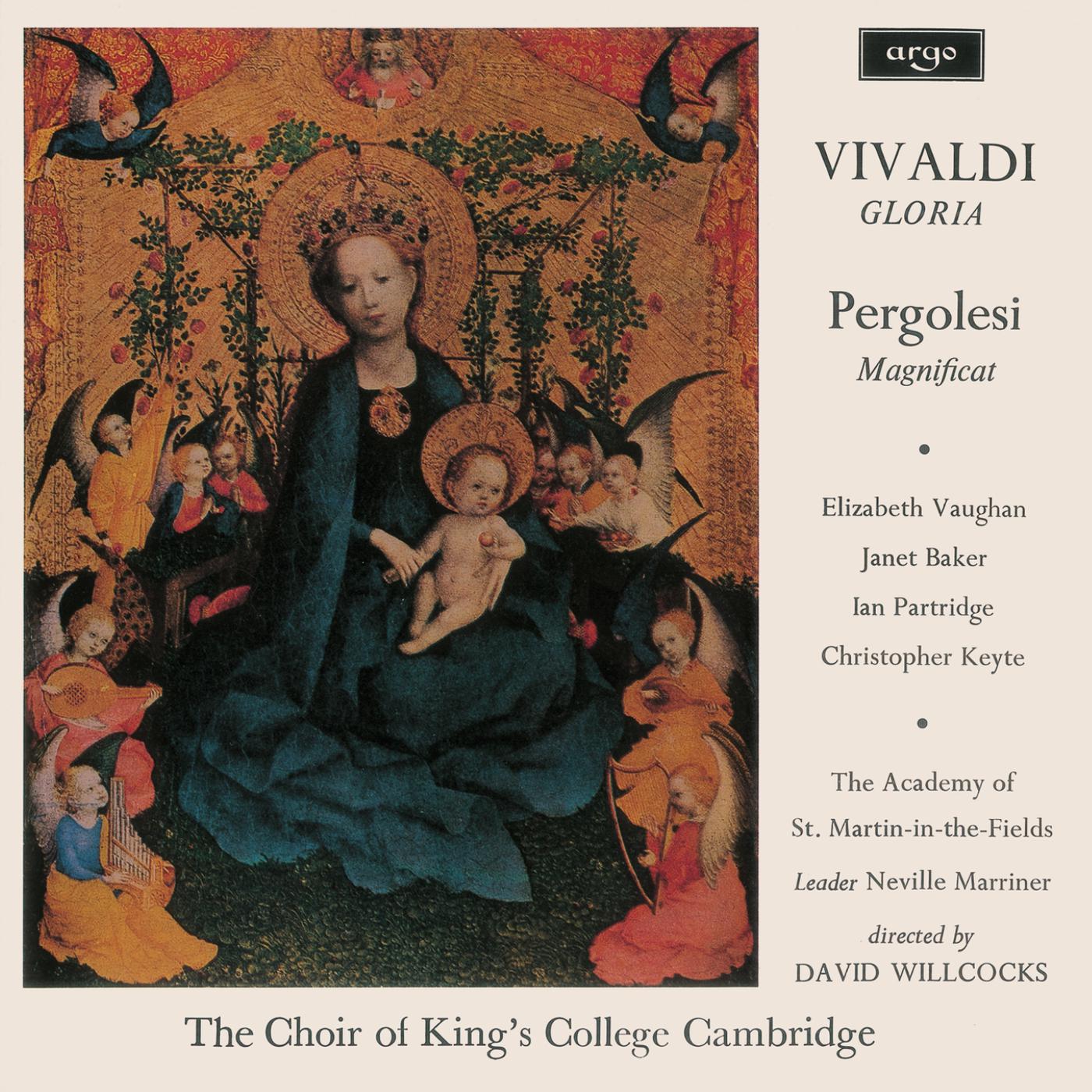 Постер альбома Vivaldi: Gloria; Pergolesi: Magnificat
