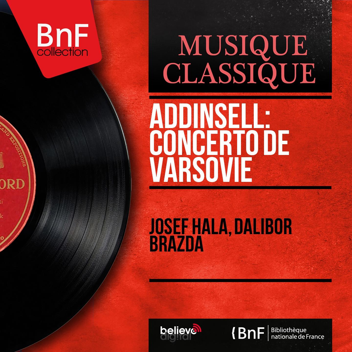 Постер альбома Addinsell: Concerto de Varsovie (Mono Version)