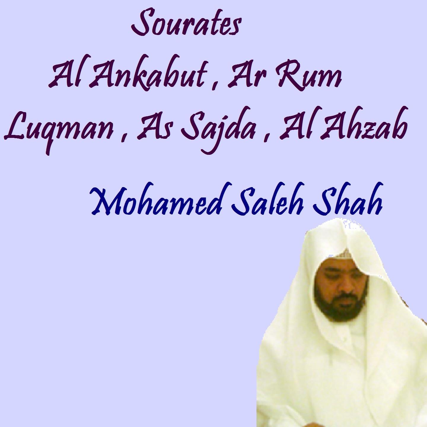 Постер альбома Sourates Al Ankabut , Ar Rum , Luqman , As Sajda , Al Ahzab