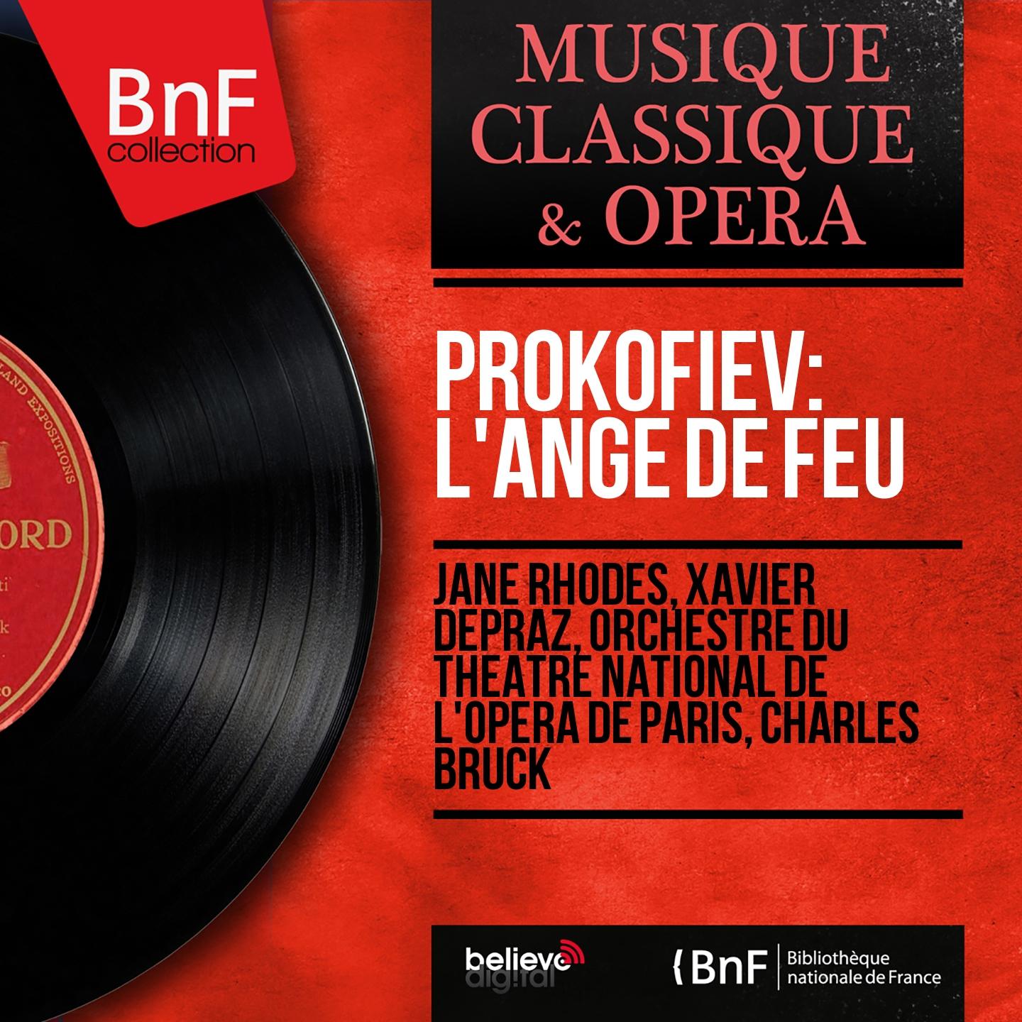 Постер альбома Prokofiev: L'ange de feu (Mono Version)