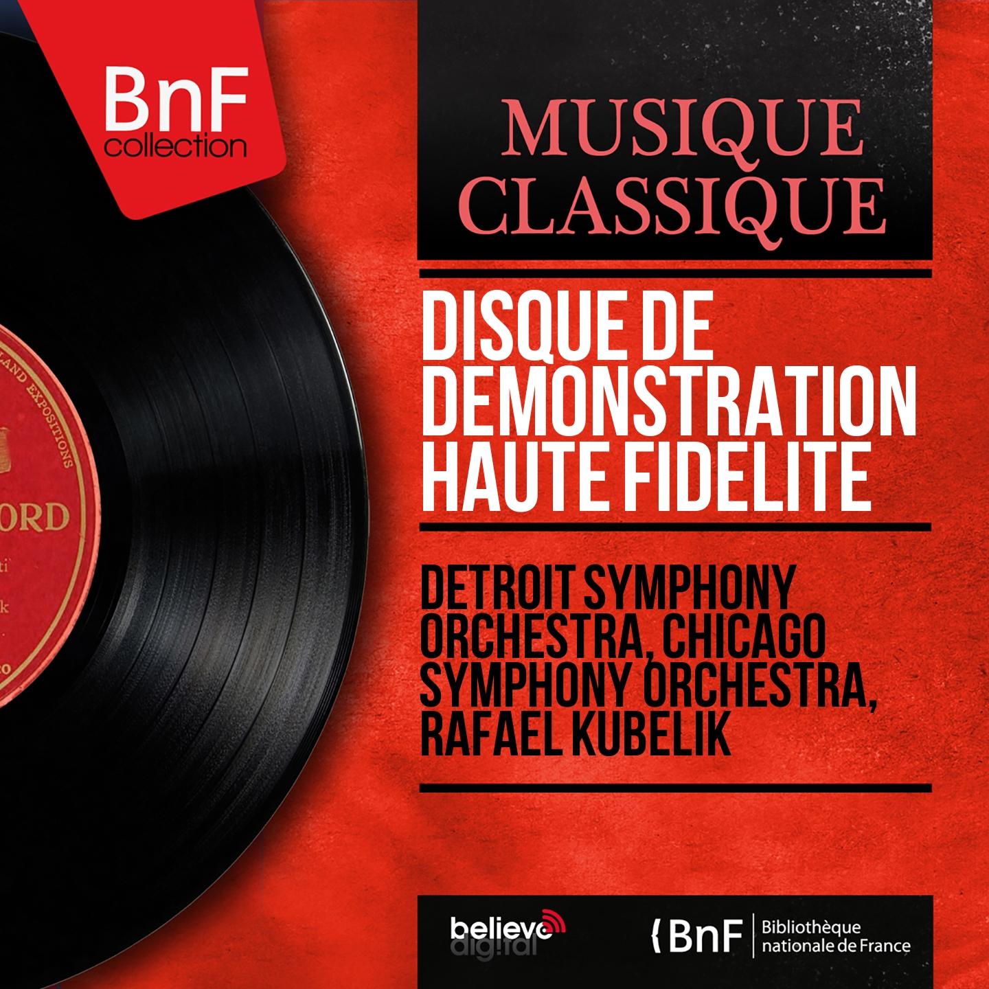 Постер альбома Disque de démonstration haute fidélité (Mono Version)
