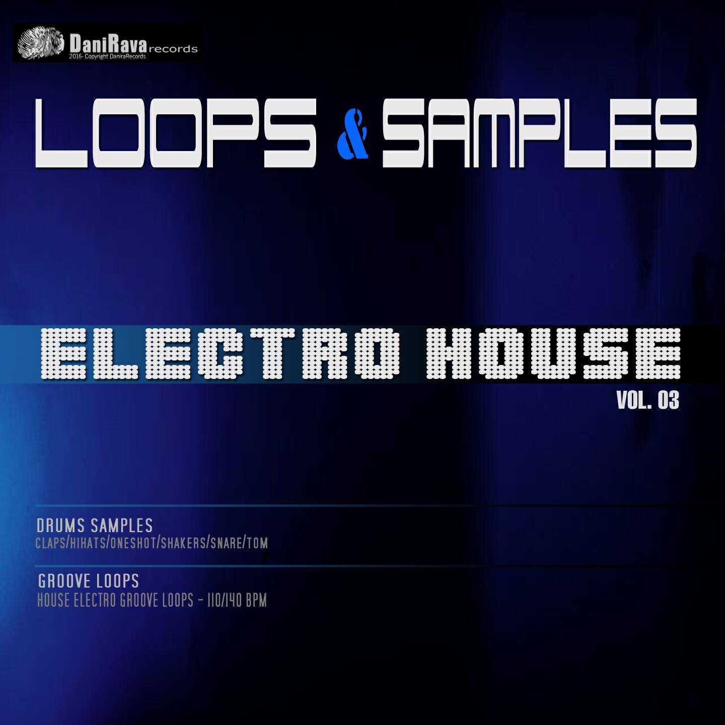 Danirava Records Loops - Drums Samples - OneShots (House Electro)