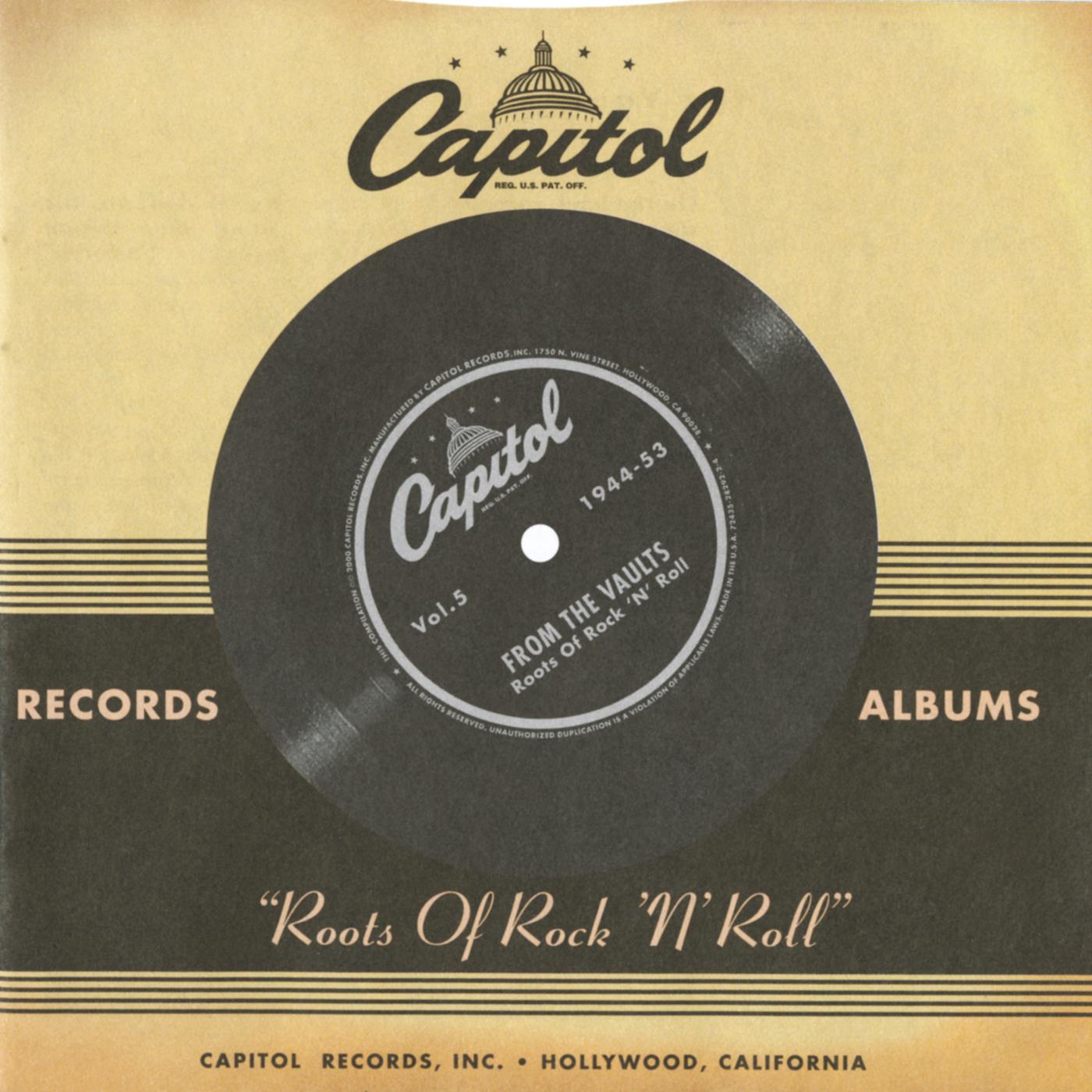 Постер альбома Capitol Records From The Vaults: "Roots Of Rock 'N' Roll"