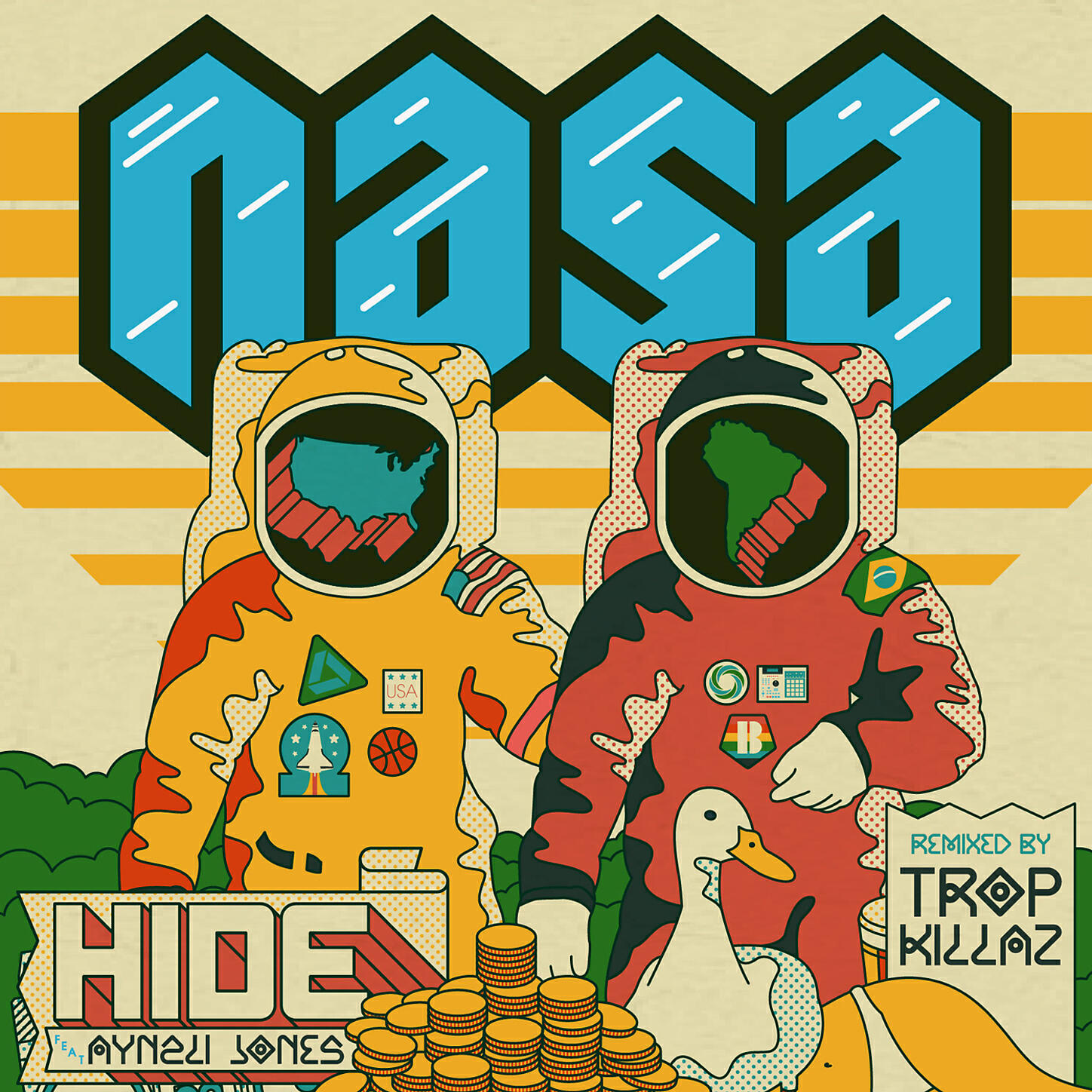 N.A.S.A. - Hide (Tropkillaz Remix)