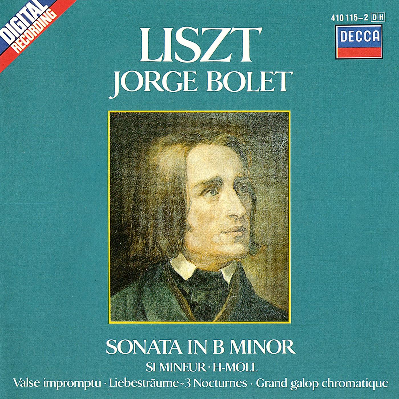 Постер альбома Liszt: Piano Works Vol. 3 - Sonata In B Minor