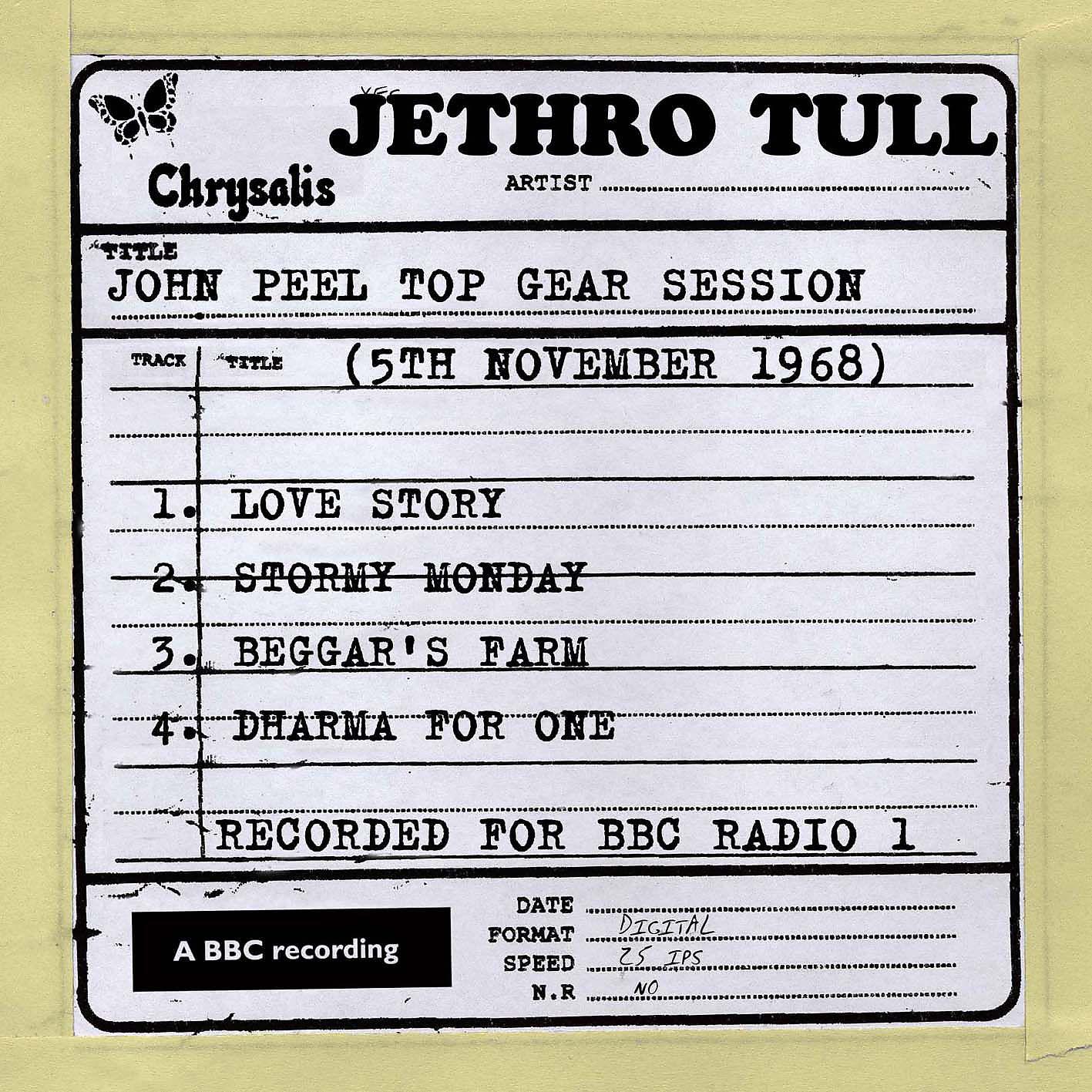 Постер альбома John Peel Top Gear Session (5th November 1968)
