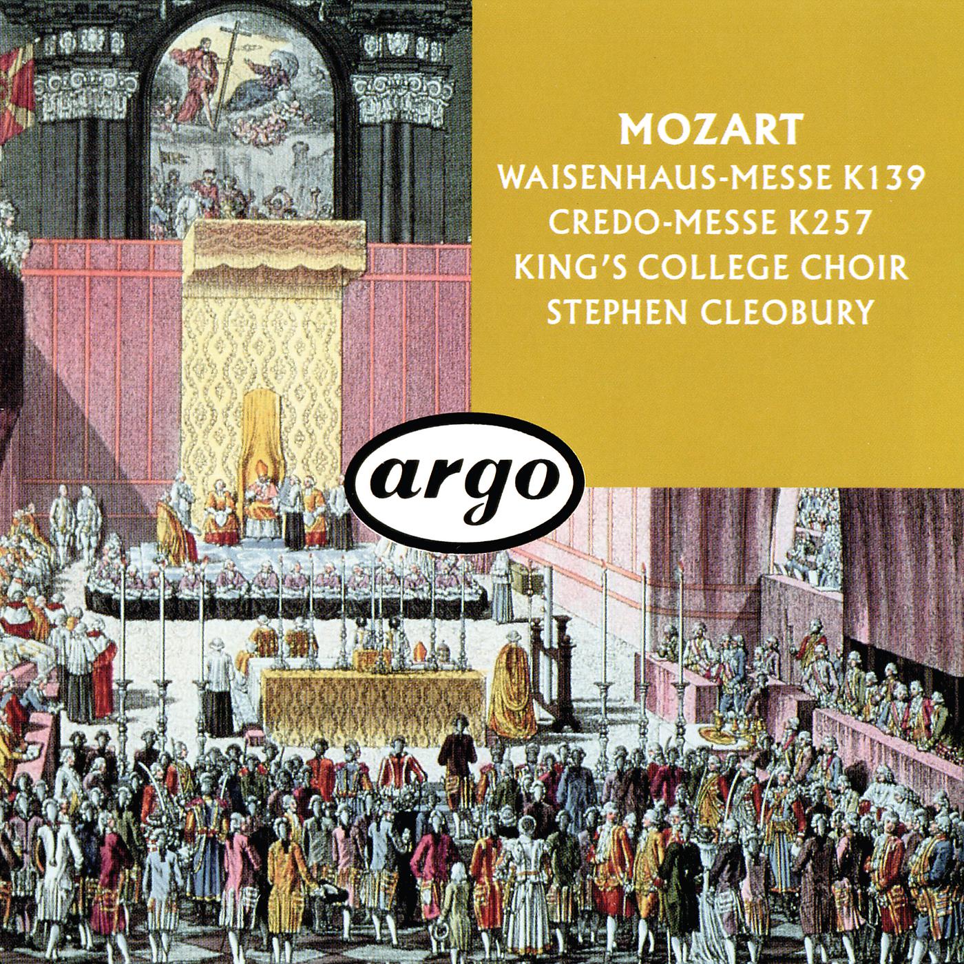 Постер альбома Mozart: Waisenhaus-Messe; Credo-Messe