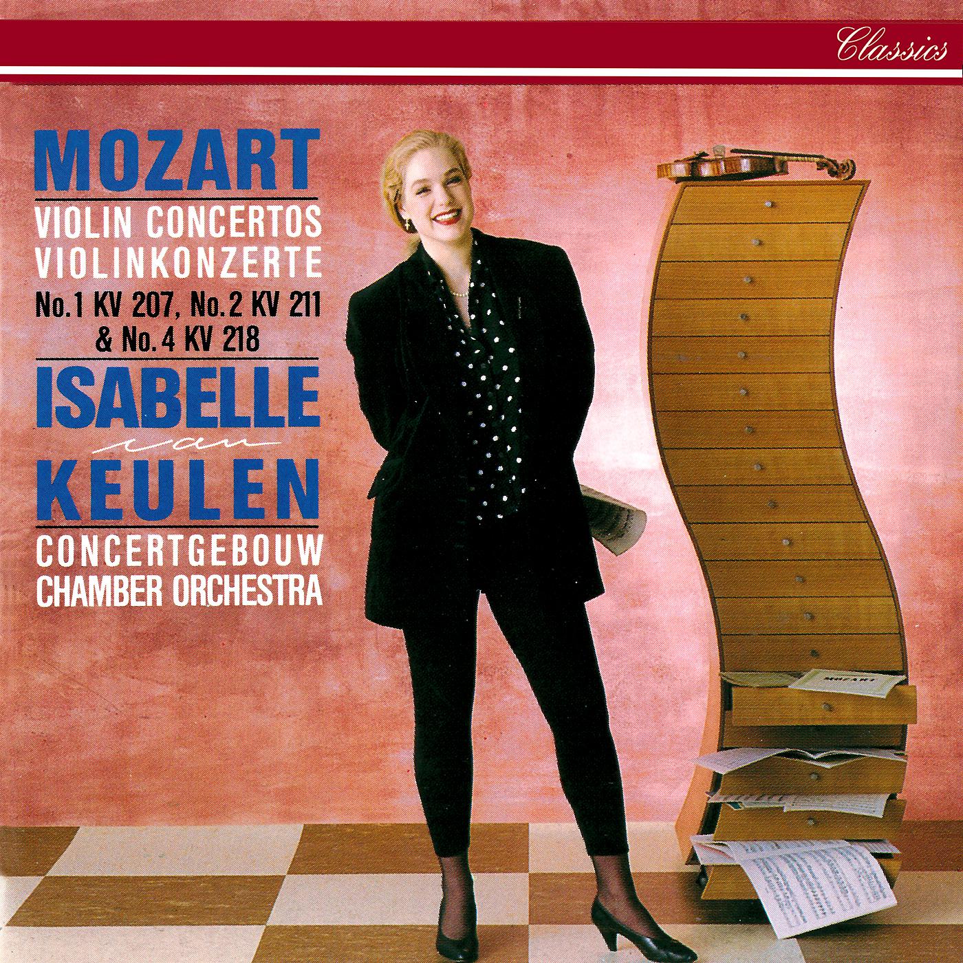 Постер альбома Mozart: Violin Concertos Nos. 1, 2 & 4