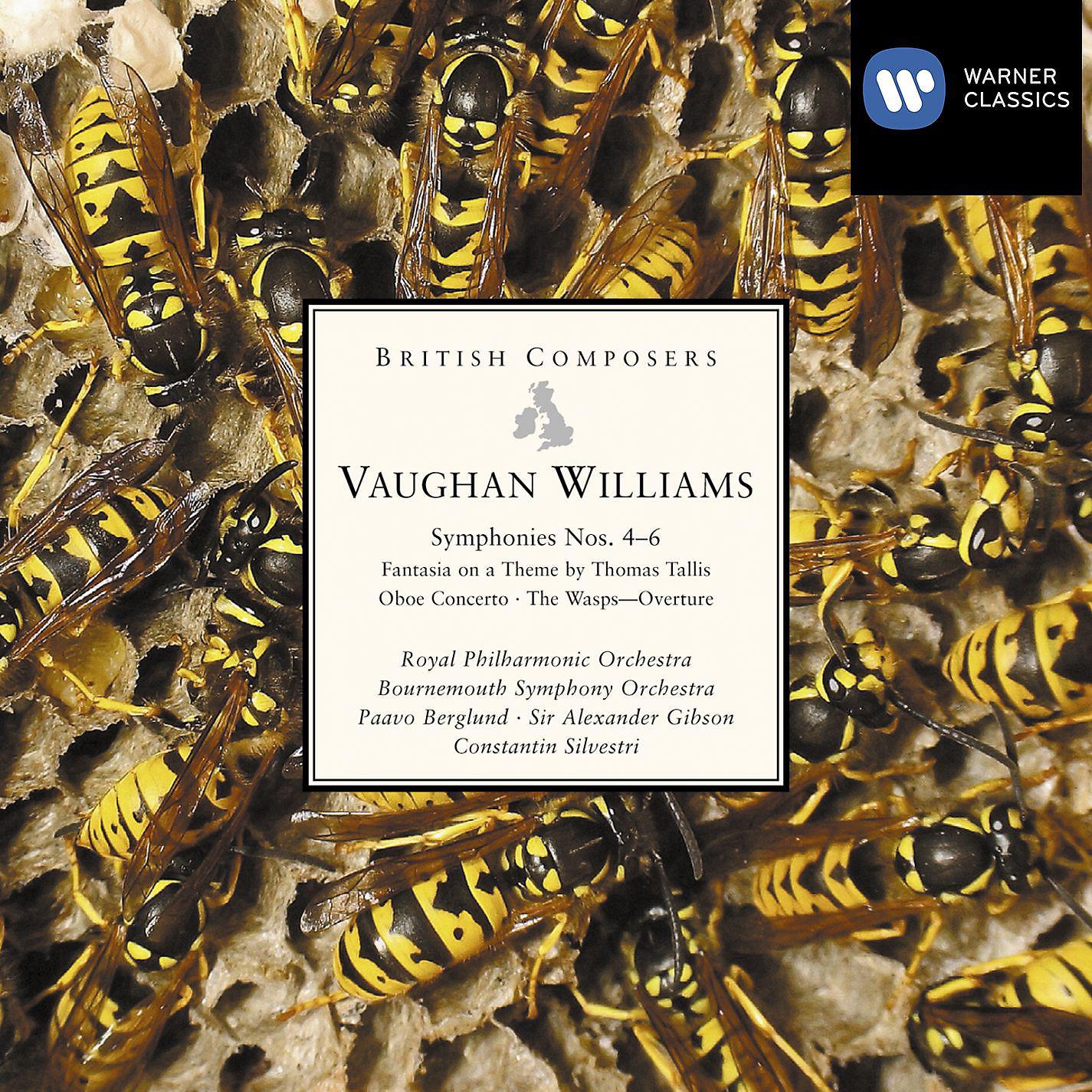 Постер альбома Vaughan Williams: Symphonies Nos. 4-6 etc