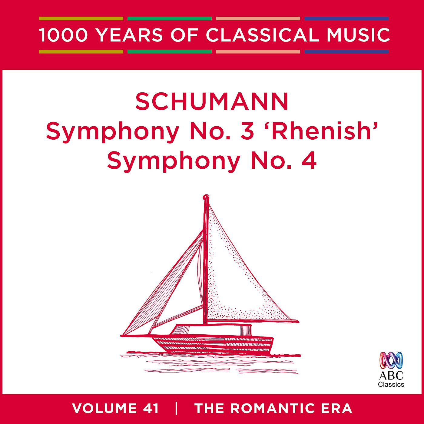 Постер альбома Schumann: Symphony No. 3 ‘Rhenish’ & Symphony No. 4