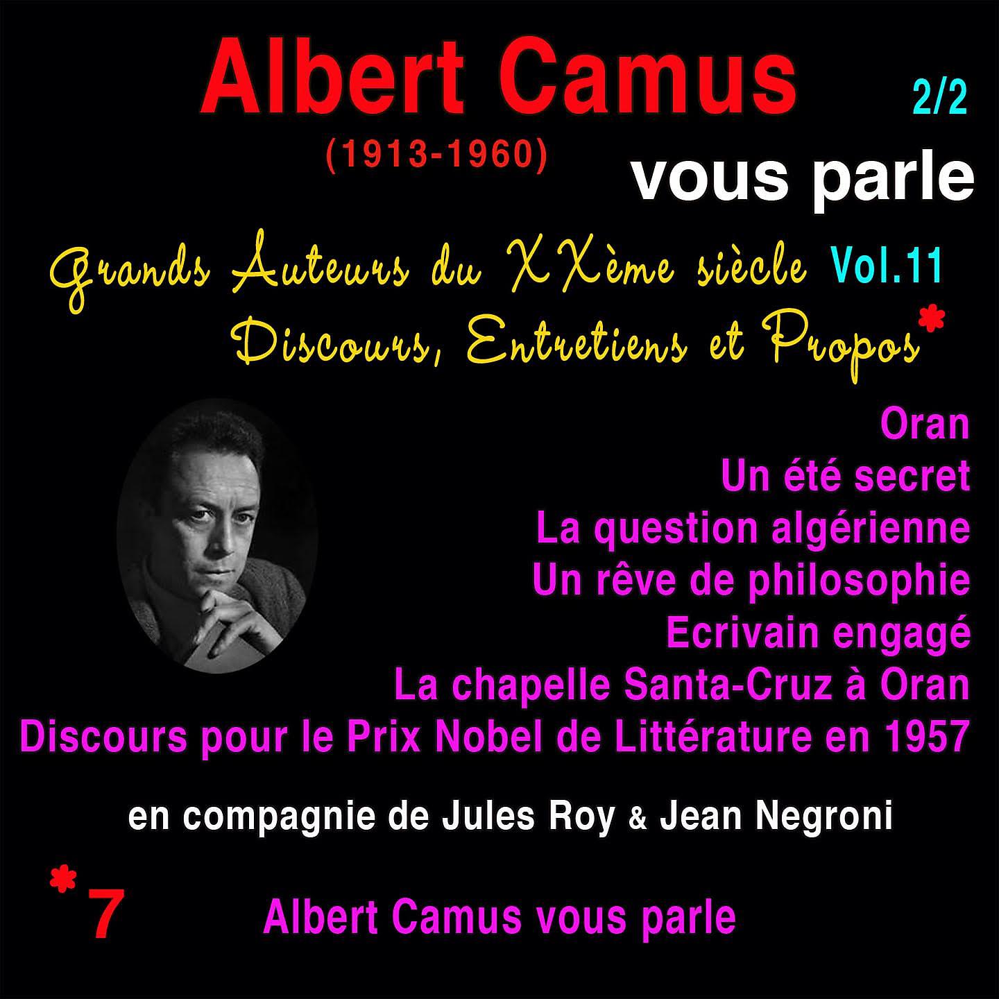 Постер альбома Grands auteurs du XXème siècle, Vol. 8: François Mauriac  vous parle, Pt. 2