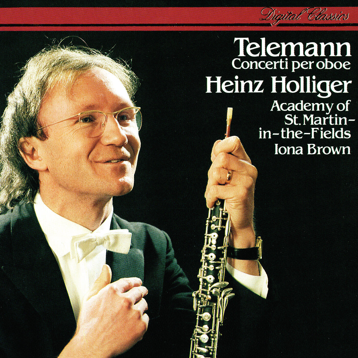 Heinz Holliger - Telemann: Oboe Concerto in C minor, TWV 51:c1 - 1. Grave