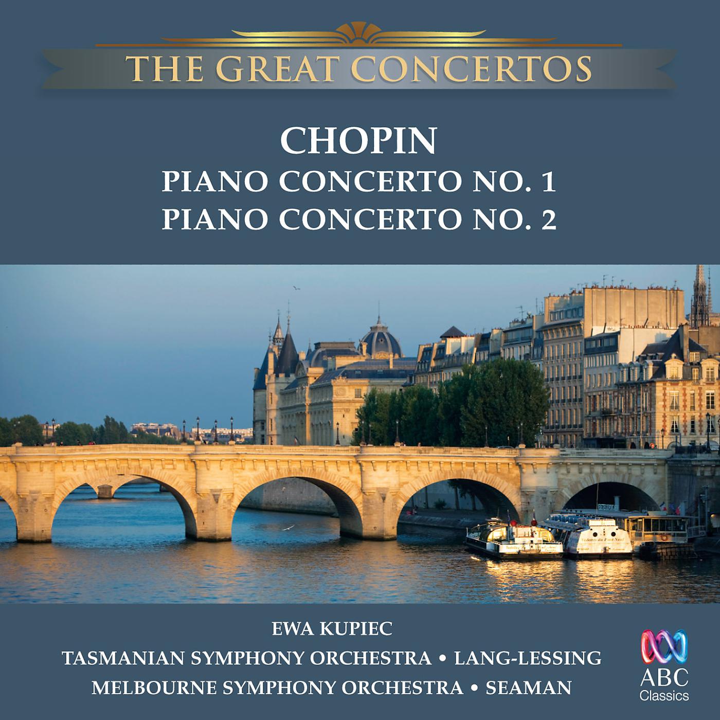 Постер альбома The Great Concertos: Chopin – Piano Concertos 1 And 2