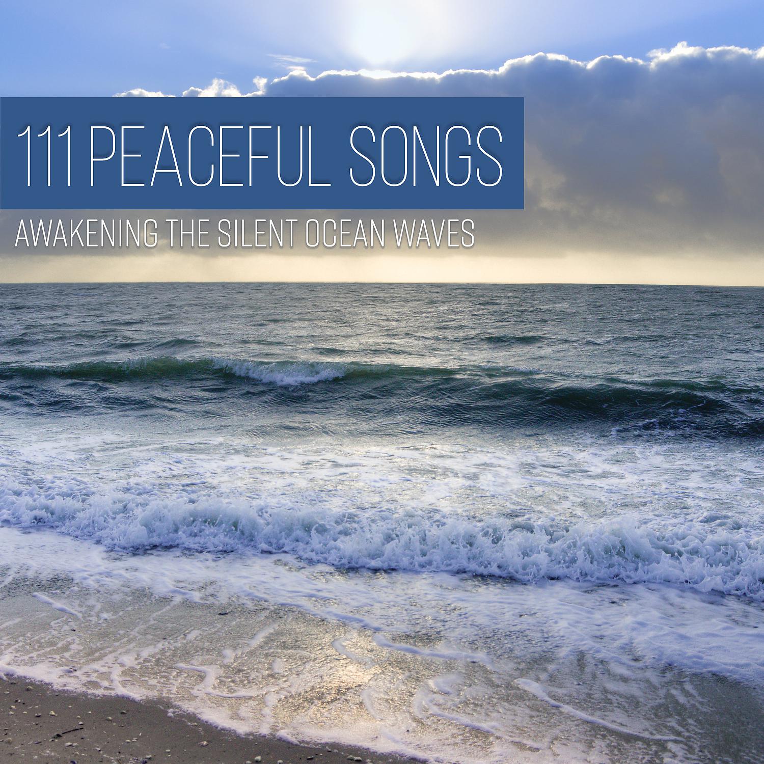 Постер альбома 111 Peaceful Songs: Awakening the Silent Ocean Waves - Nature Sounds to Meditate and Yoga Exercises, Music Therapy to Fall in a Deep State of Relaxation