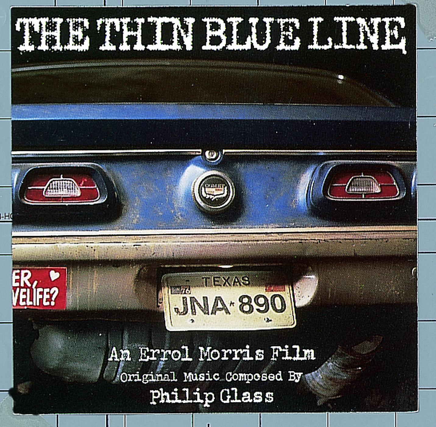 Постер альбома The Thin Blue Line (Original Soundtrack)
