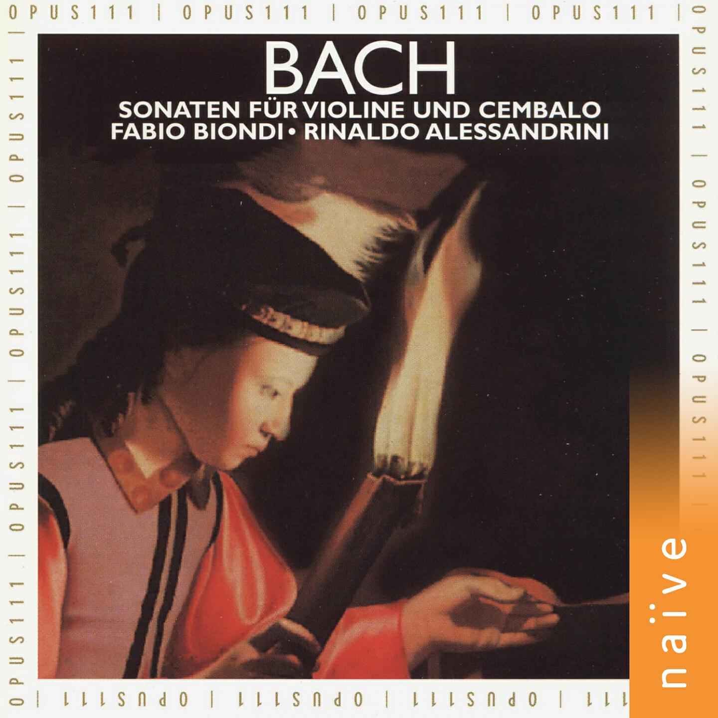 Fabio Biondi - 6 Violin Sonatas, No. 3 in E Major, BWV 1016: II. Allegro