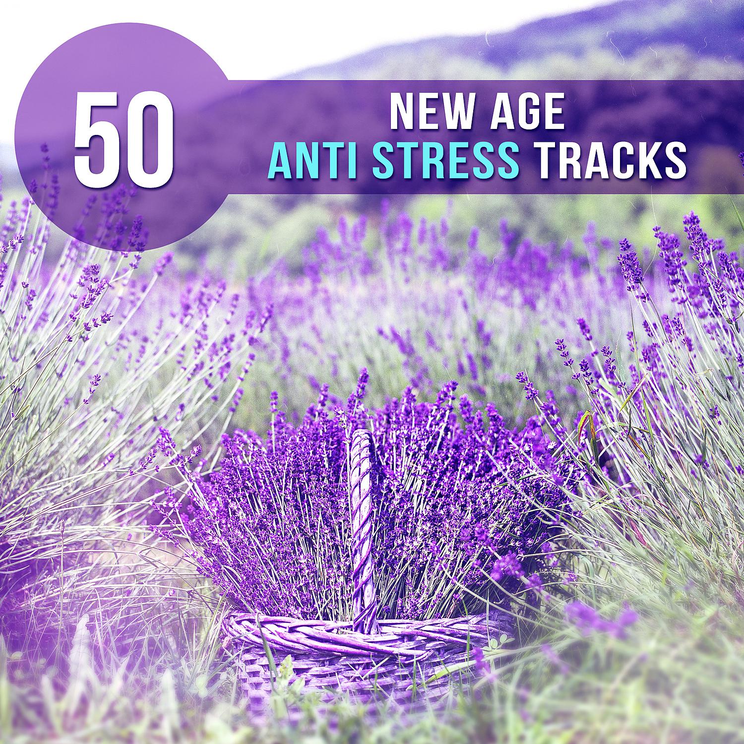 Постер альбома 50 New Age Anti Stress Tracks: Relaxing Music to Reduce Stress, Natural Reiki Treatment, Stress Management, Healing Sound Therapy, Anxiety Free, Autogenic Training, Stress Relief