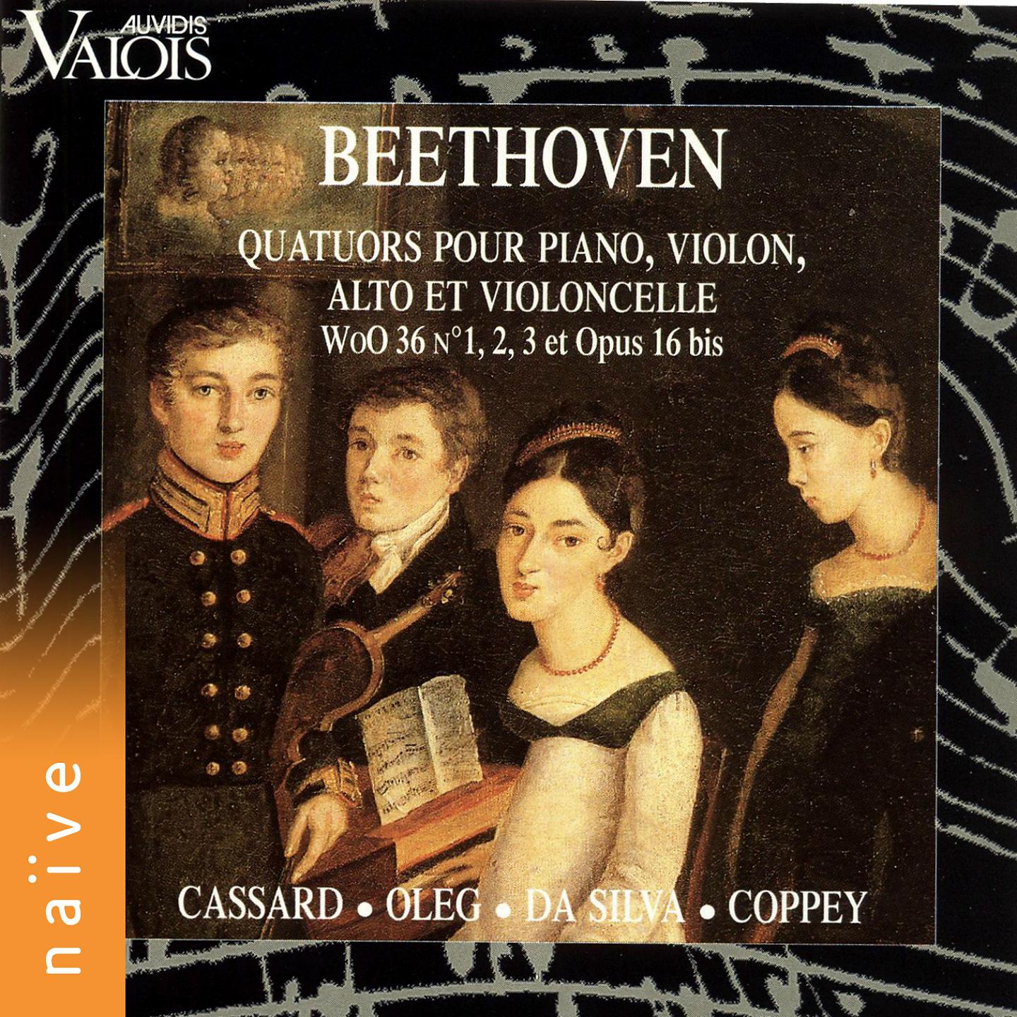 Постер альбома Beethoven: Quatuors pour piano, violon, alto et violoncelle