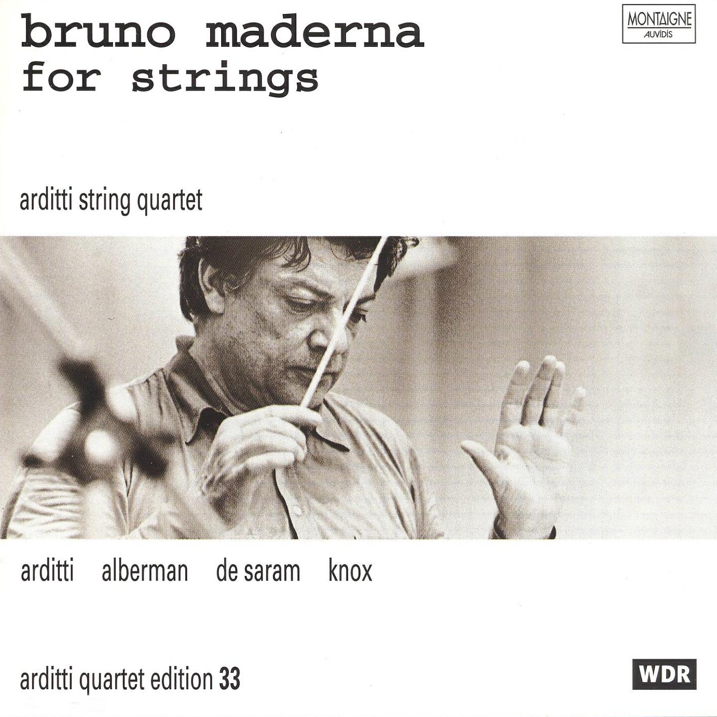 Arditti String Quartet - Quartetto per archi in due tempi: II. —