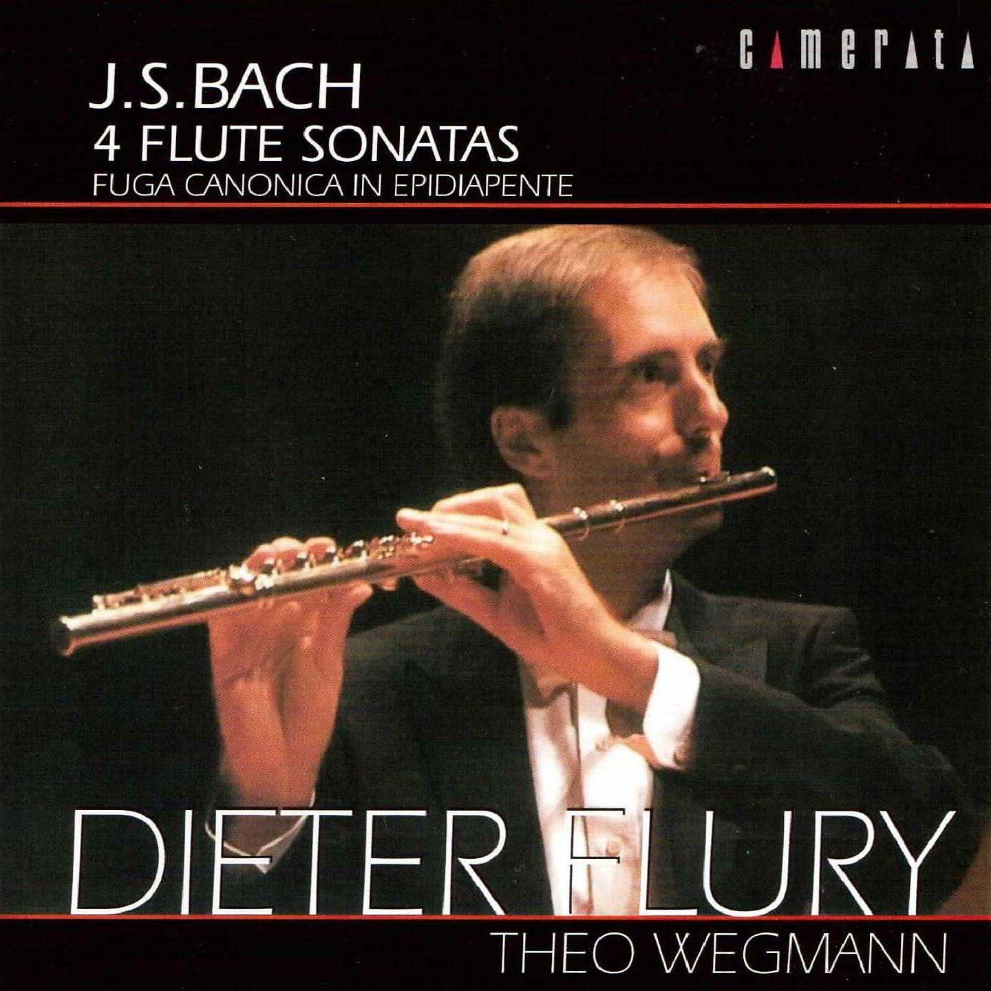 Постер альбома J. S. Bach: 4 Flute Sonatas