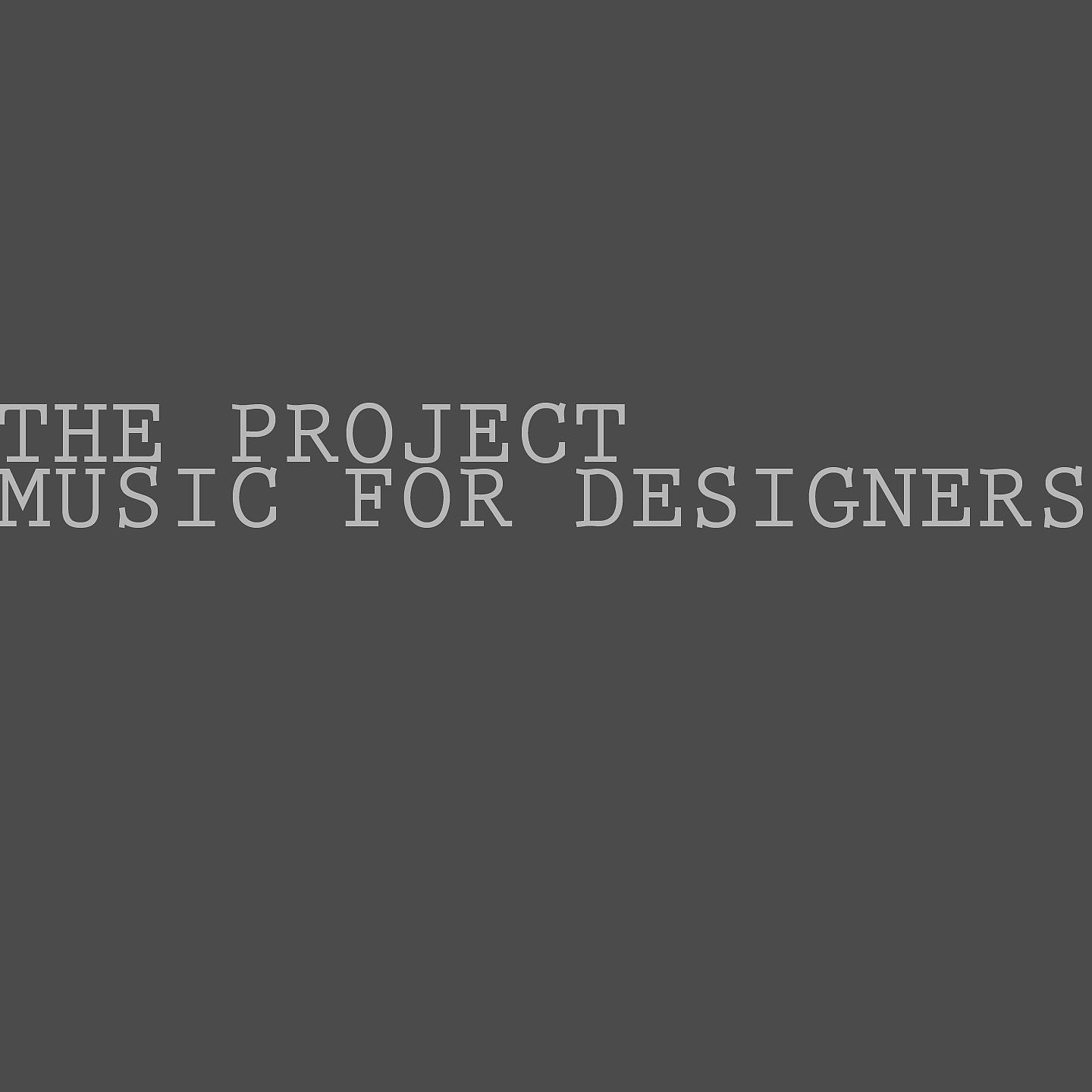 Постер альбома Music for Designers, Pt. 5