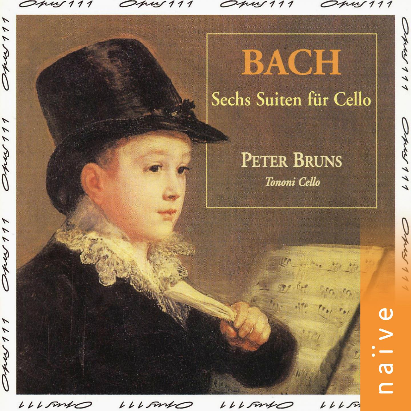 Постер альбома Bach: 6 suites pour violoncelle