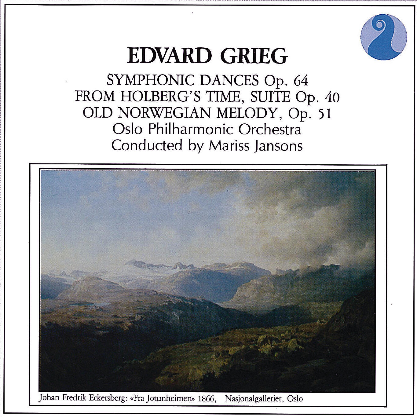 Oslo Philharmonic Orchestra - Grieg: Symphonic Dances, Op.64 - Allegro moderato e marcato