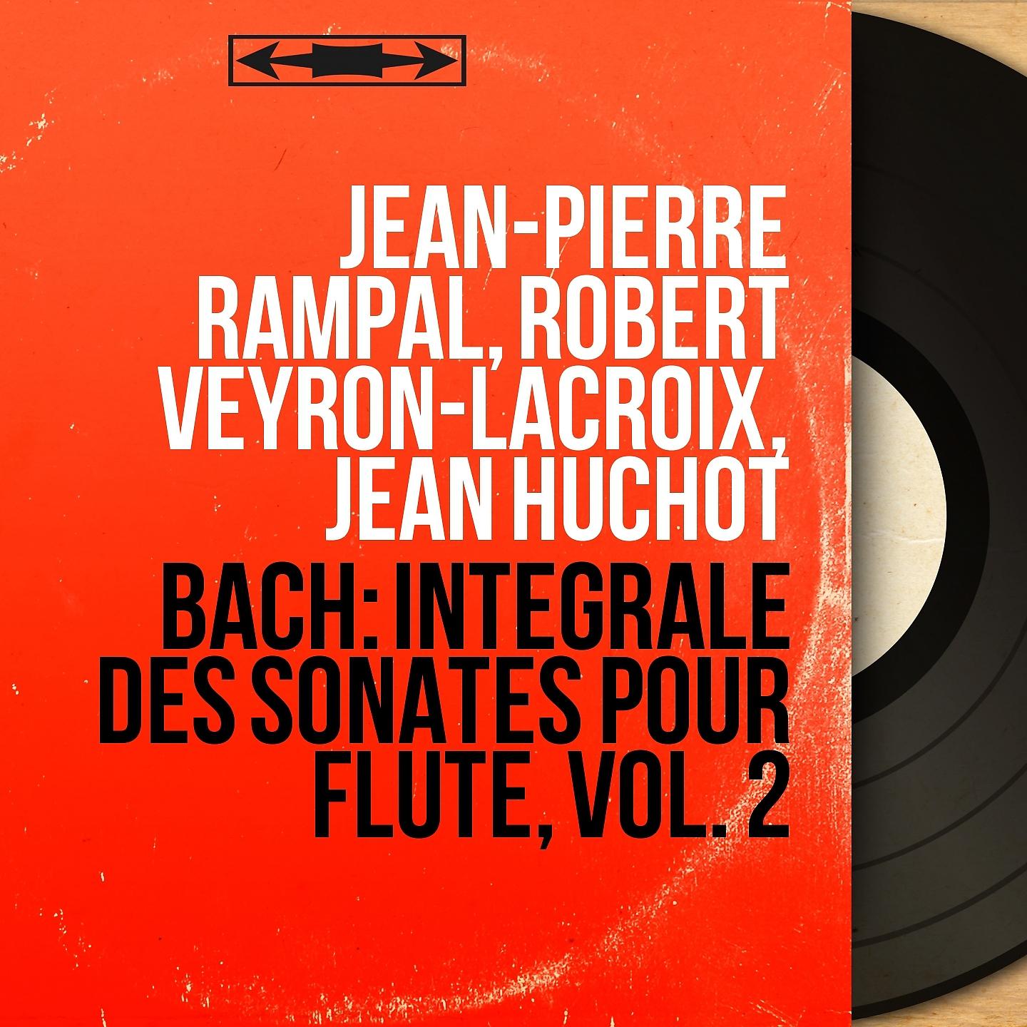 Постер альбома Bach: Intégrale des sonates pour flûte, vol. 2