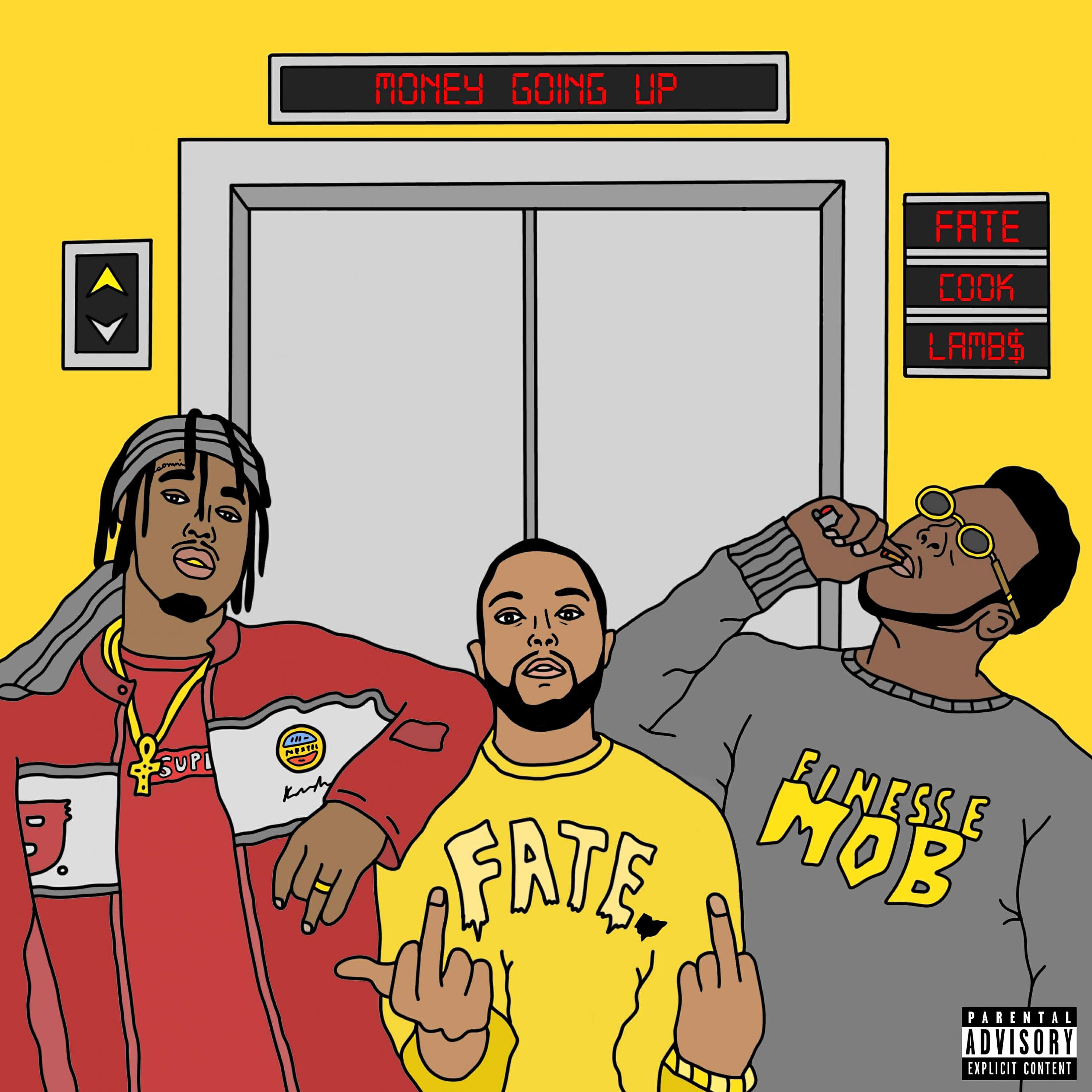 DJ FATE - Money Going Up (feat. Cook La Flare & LAMB$)