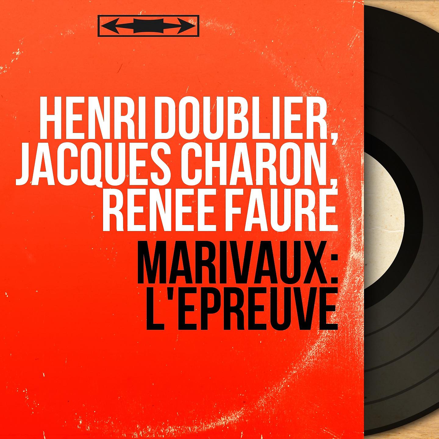 Постер альбома Marivaux: L'épreuve