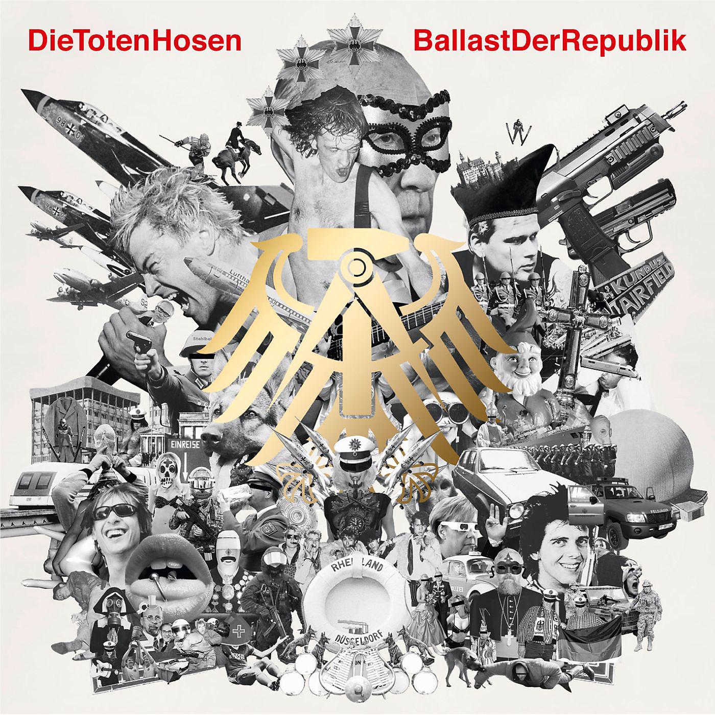 Постер альбома "Ballast der Republik" plus Jubiläums-Album "Die Geister, die wir riefen"