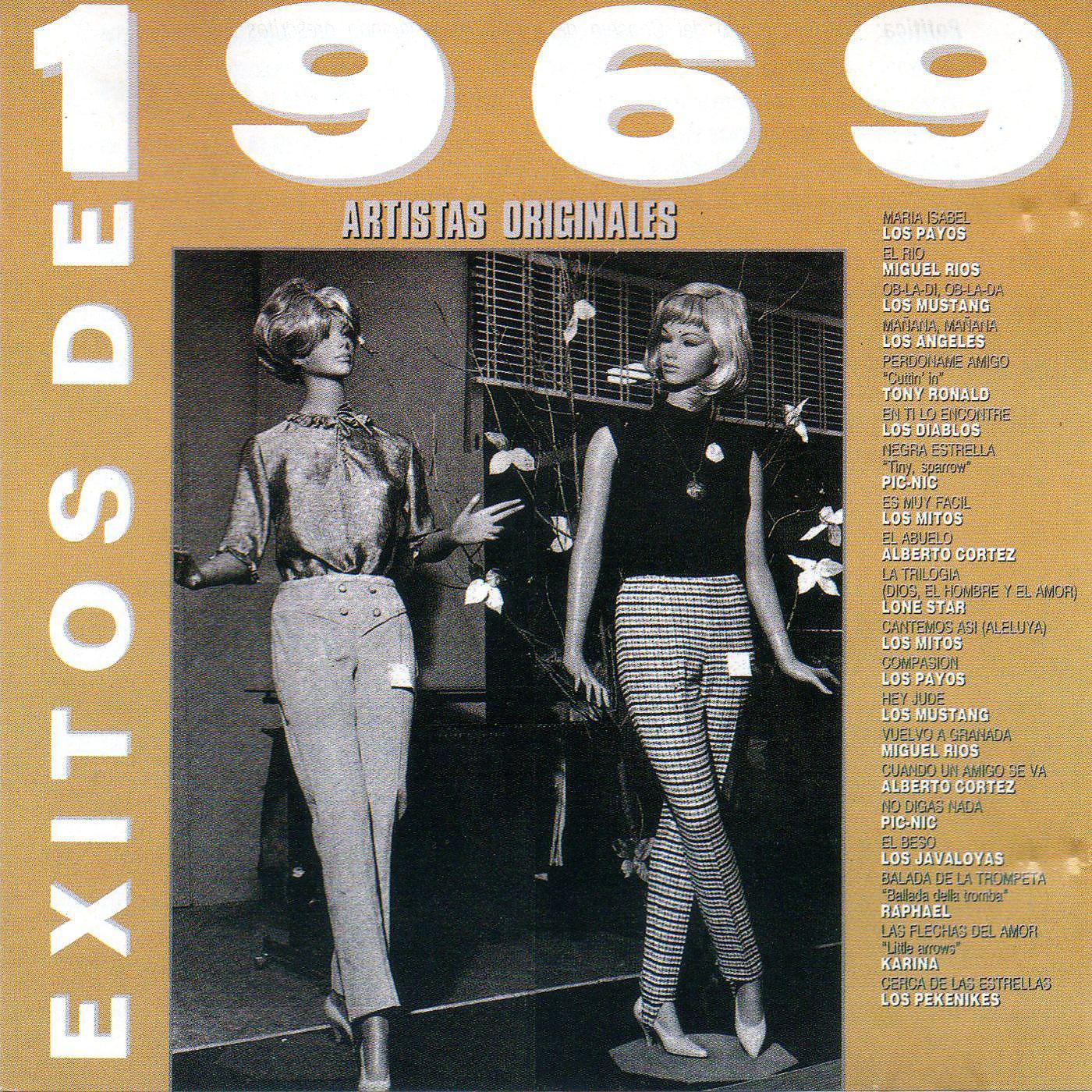Постер альбома Éxitos de 1969. Artistas Originales (Remastered 2015)