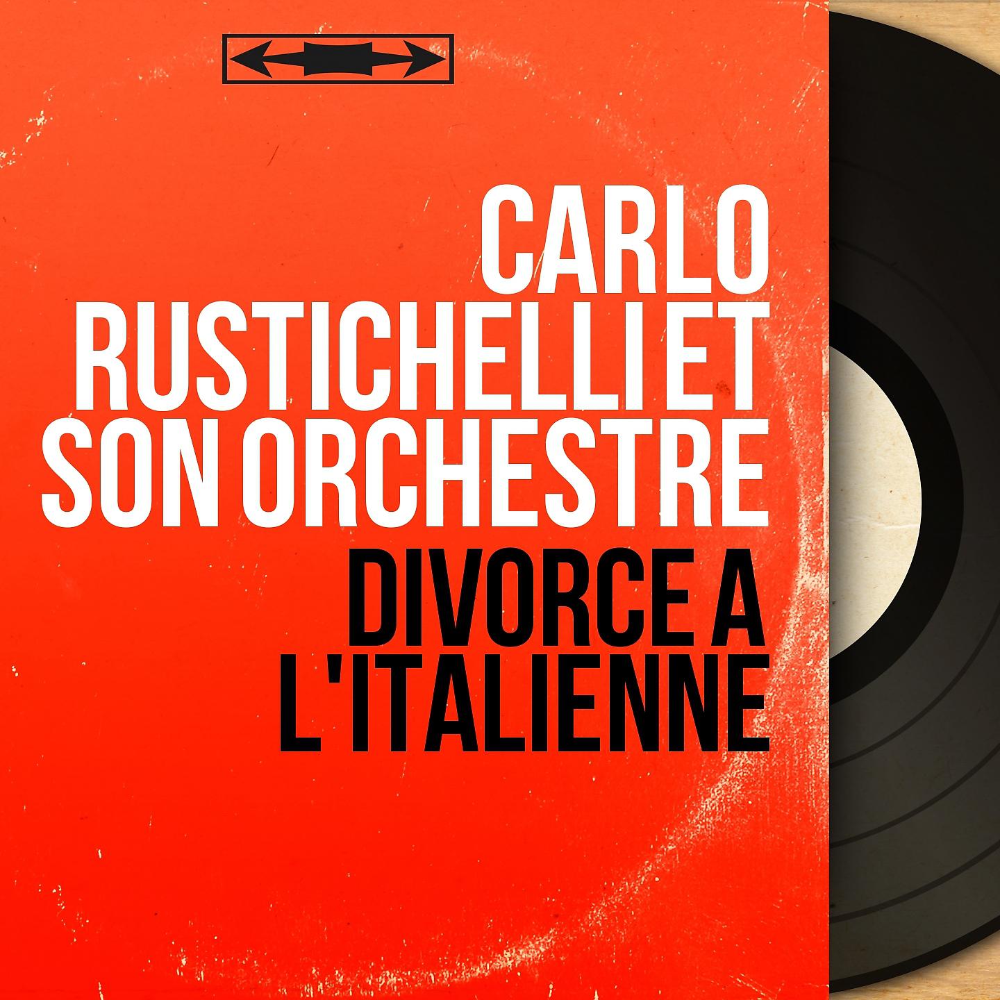 Постер альбома Divorce à l'italienne