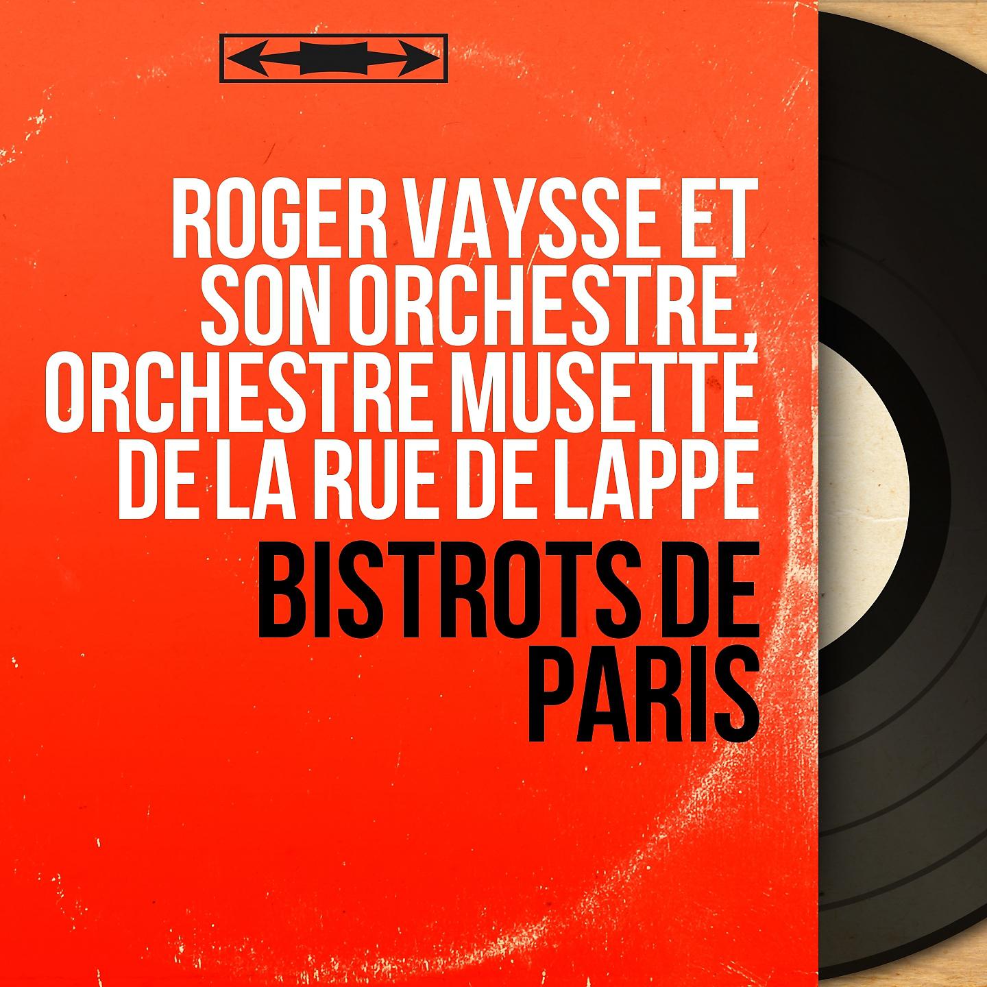 Roger Vaysse et son orchestre - Le bistrot de Paris