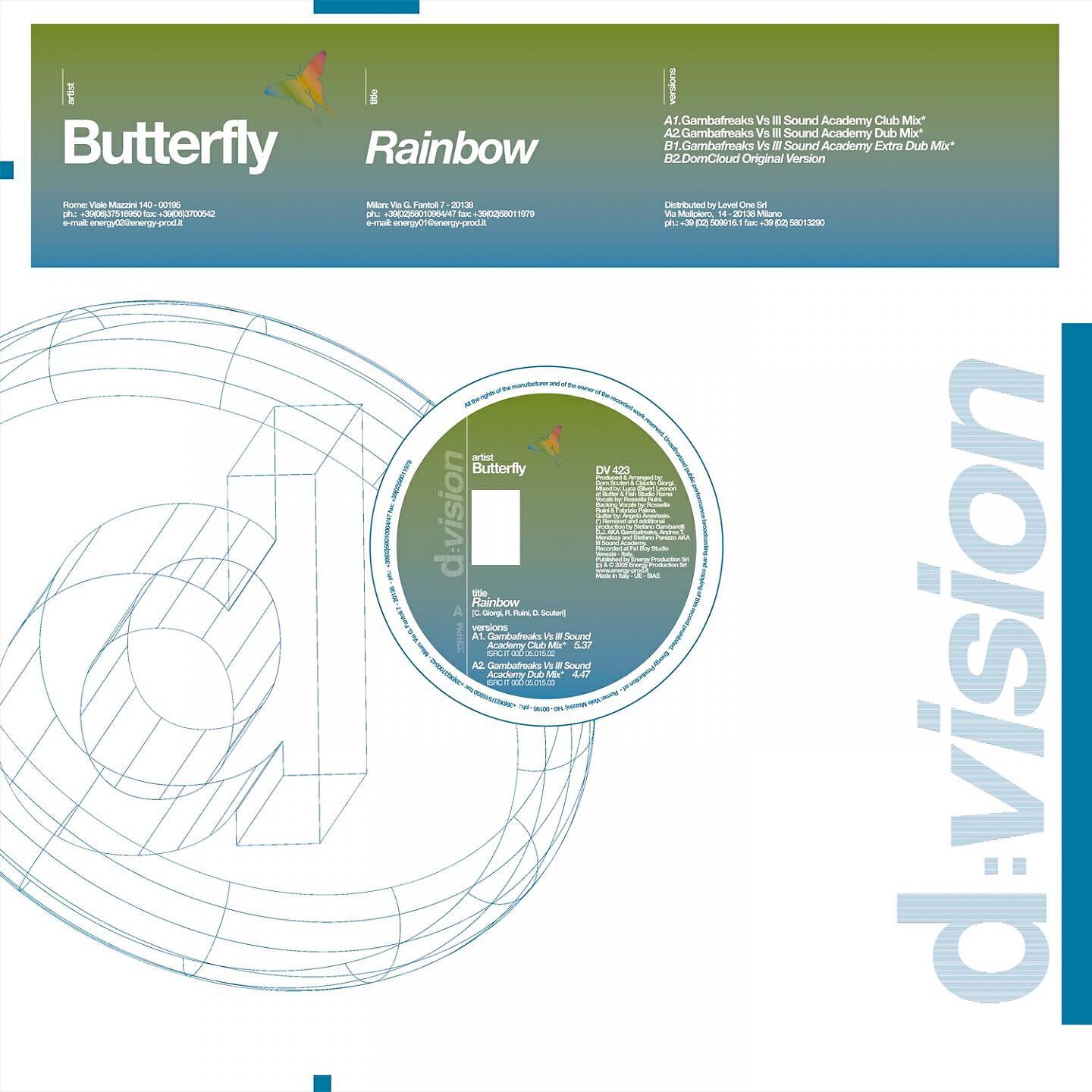 Butterfly - Rainbow (Gambafreaks Vs Iii Sound Academy Radio Mix)