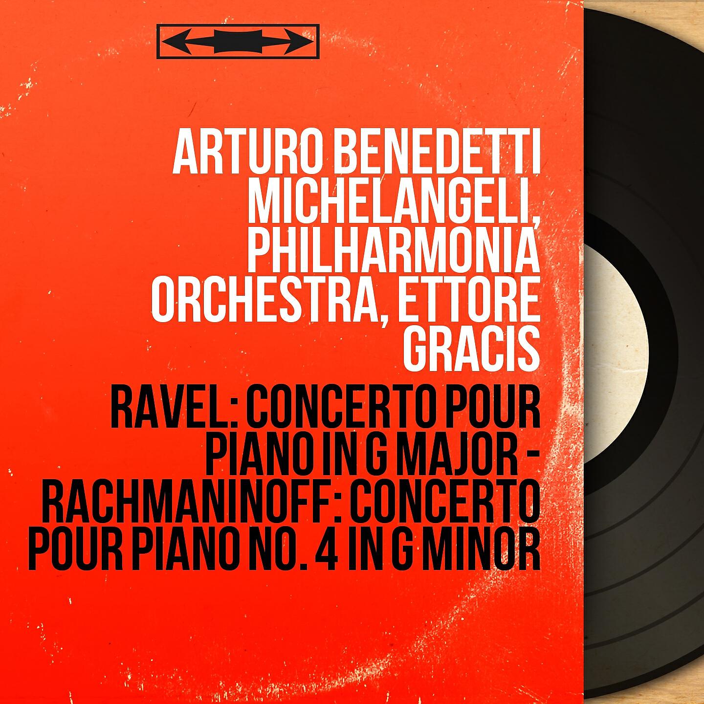 Arturo Benedetti Michelangeli - Concerto pour piano No. 4 in G Minor, Op. 40: I. Allegro vivace