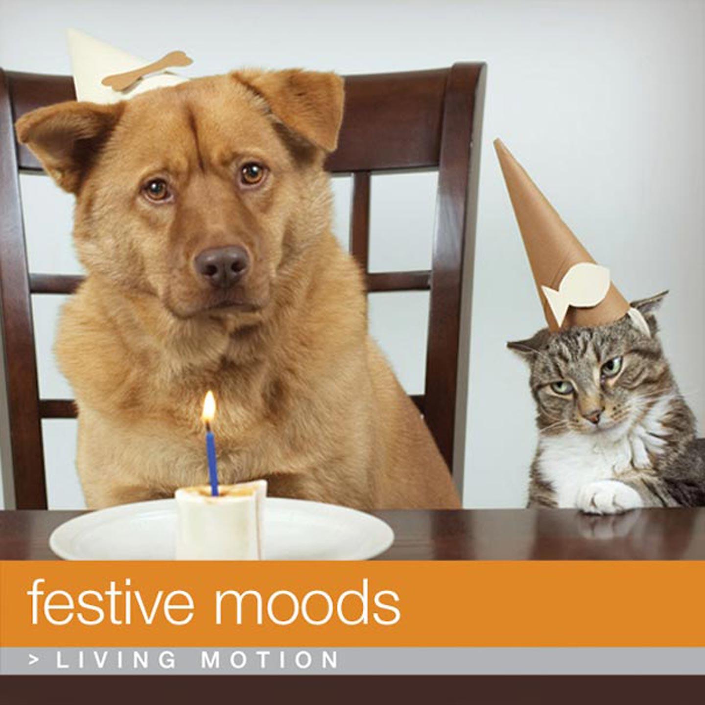 Постер альбома Festive Moods, Living Motion