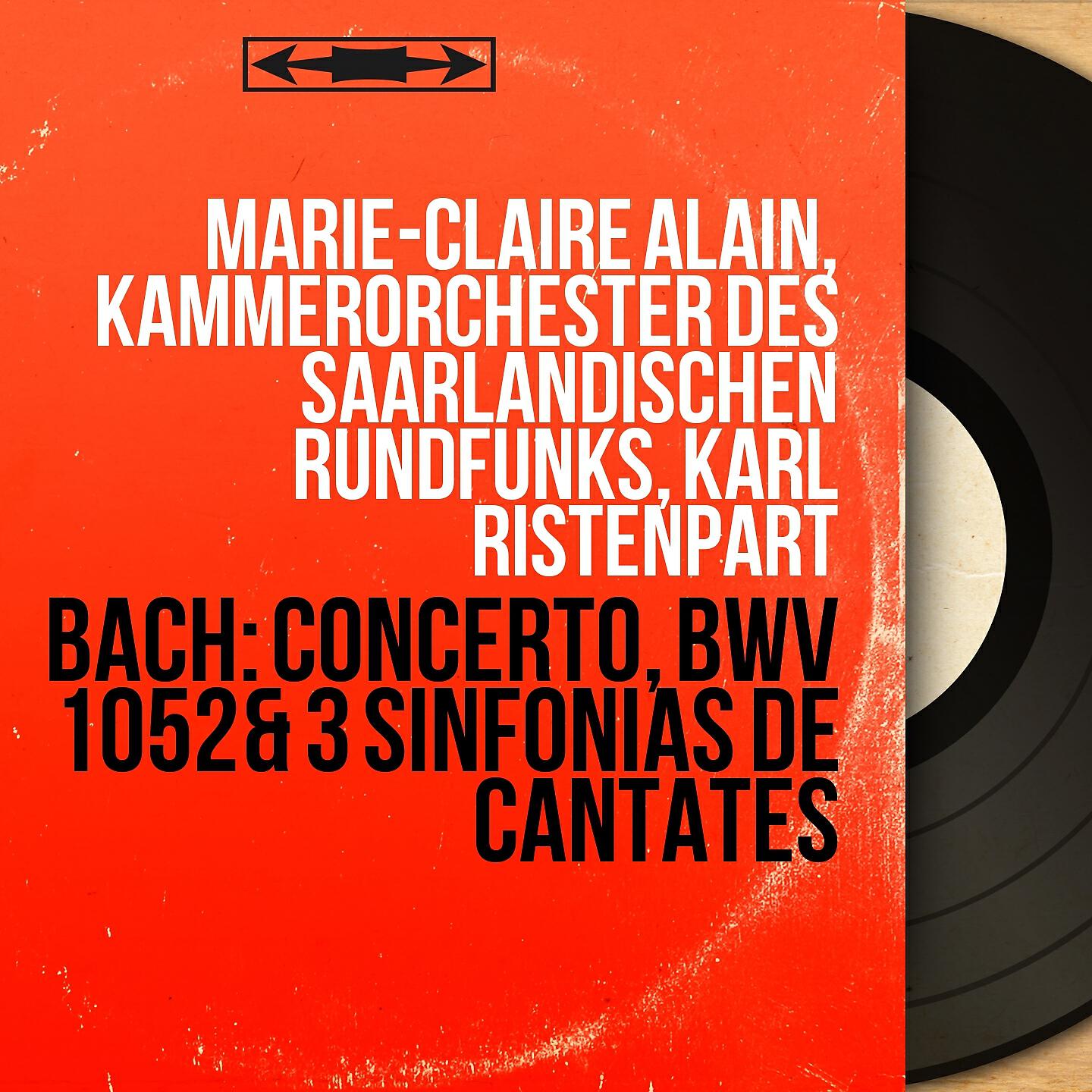 Marie-Claire Alain - Geist und Seele wird verwirret, BWV 35: Sinfonia